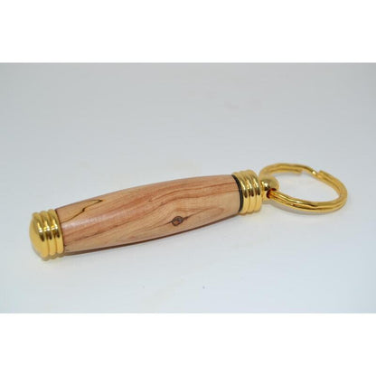 Holz Schlüsselanhänger aus Apfelholz