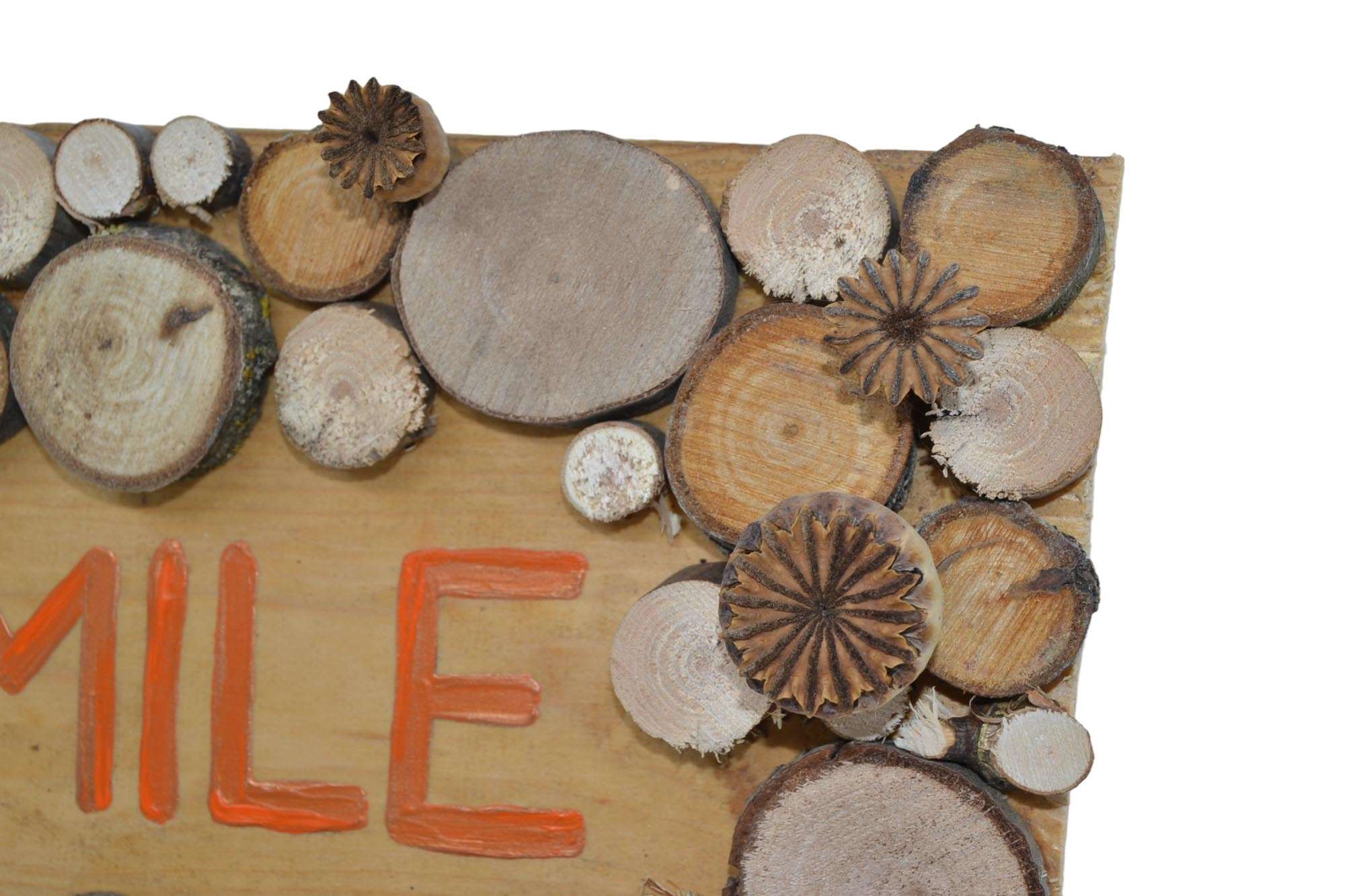 Holzbild "Smile"