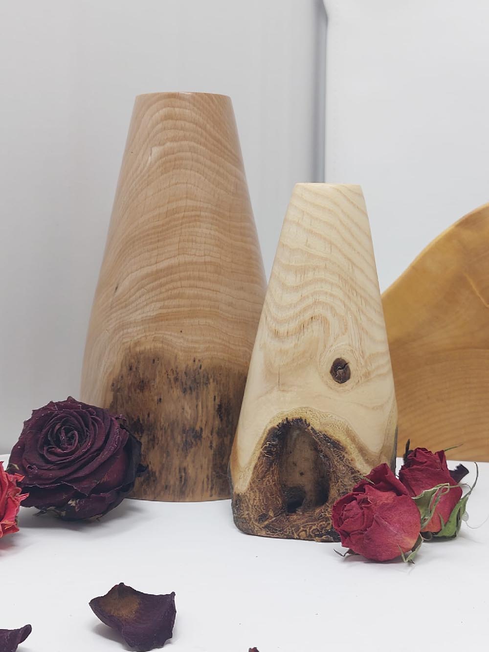 Load video: Turning a wooden vase