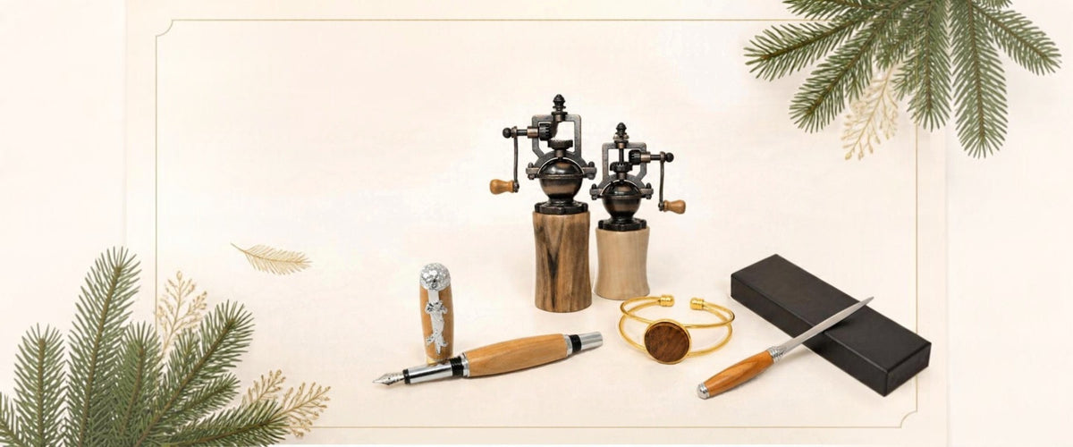 Weihnachtsgeschenke aus Holz