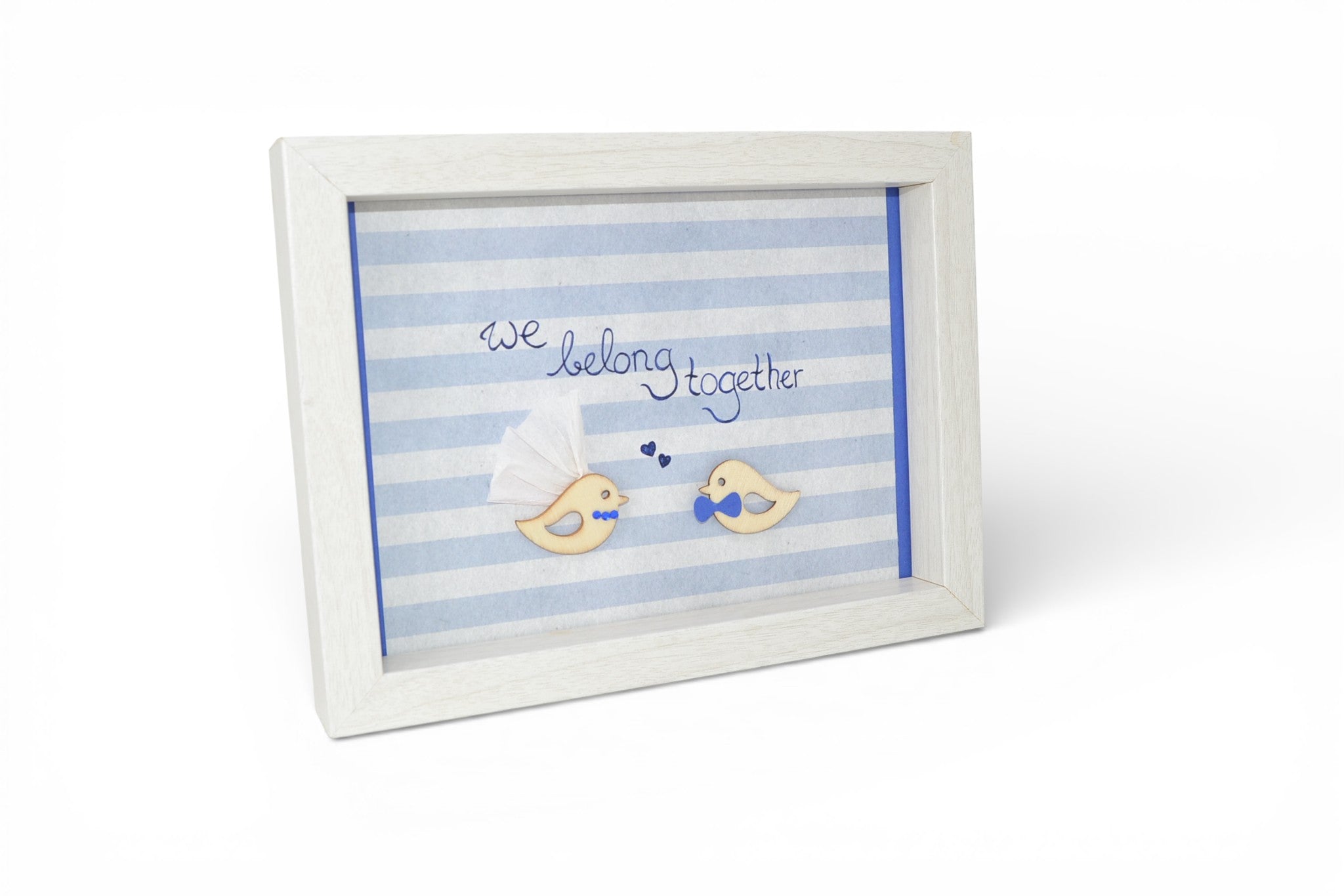 Bilderrahmen Dekobild "we belong together"