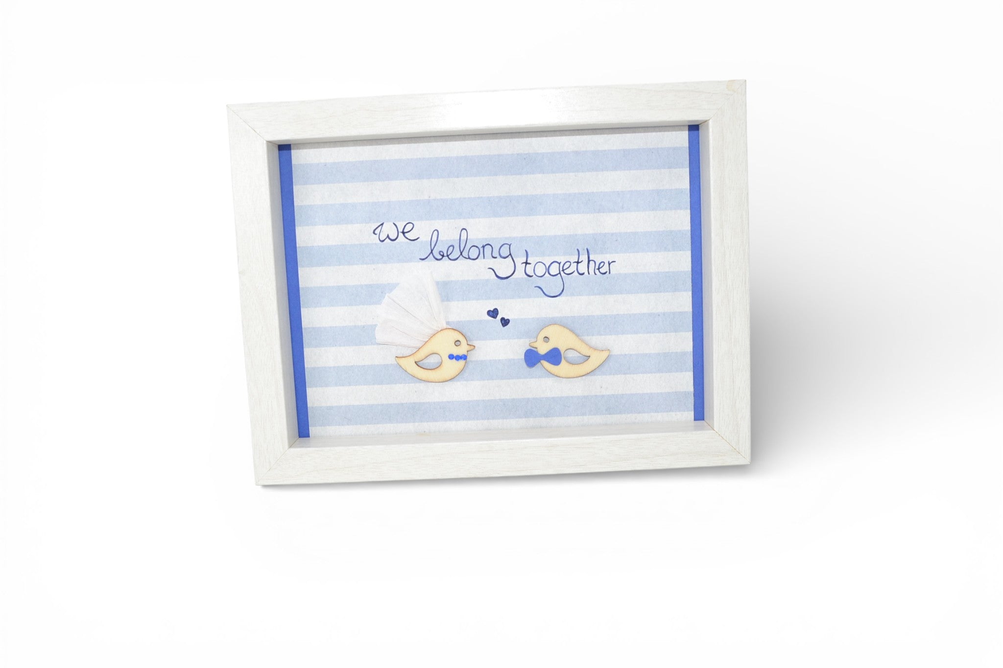 Bilderrahmen Dekobild "we belong together"