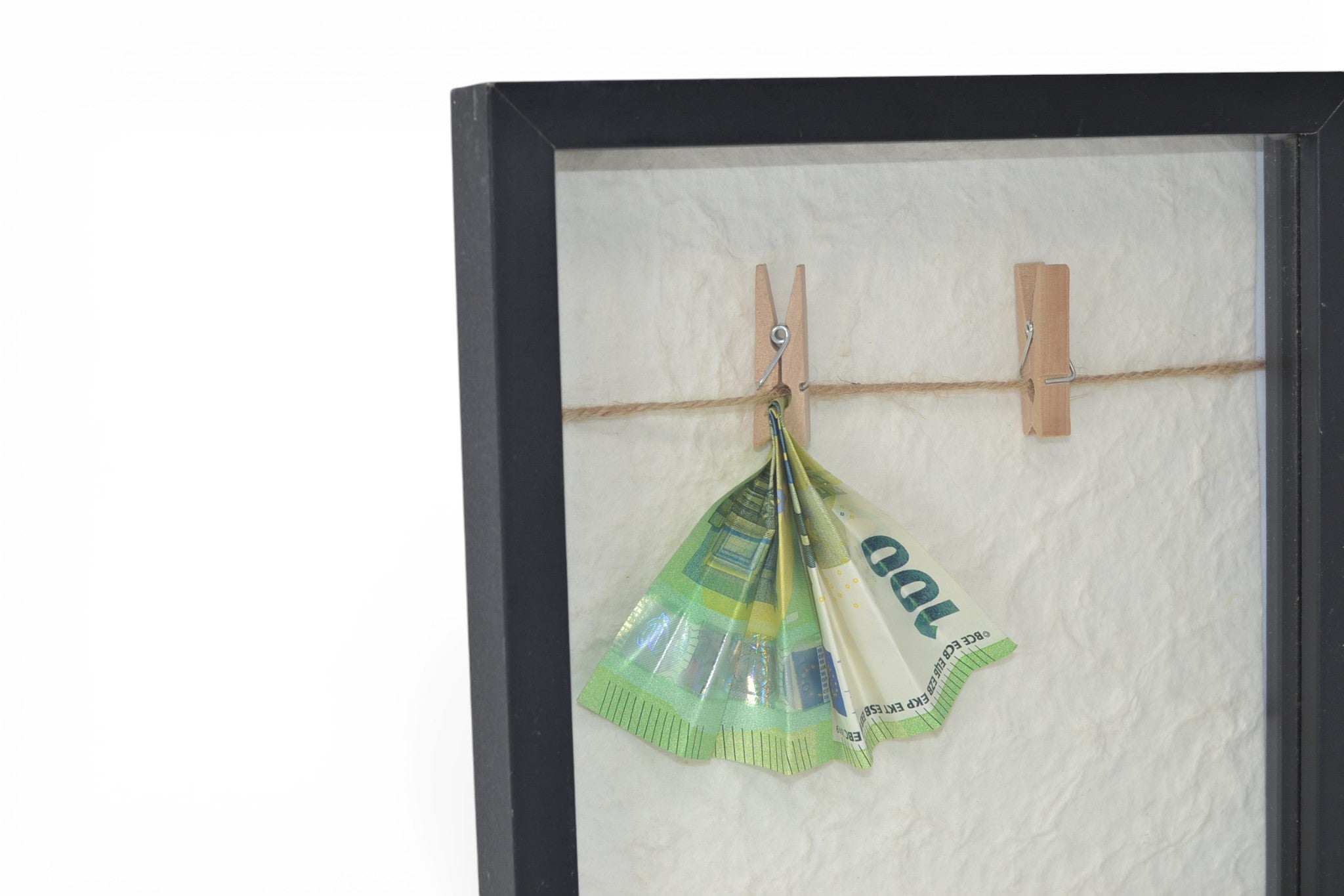 Bilderrahmen Geldgeschenk 22,5x18,5 cm "Mr & Mrs"