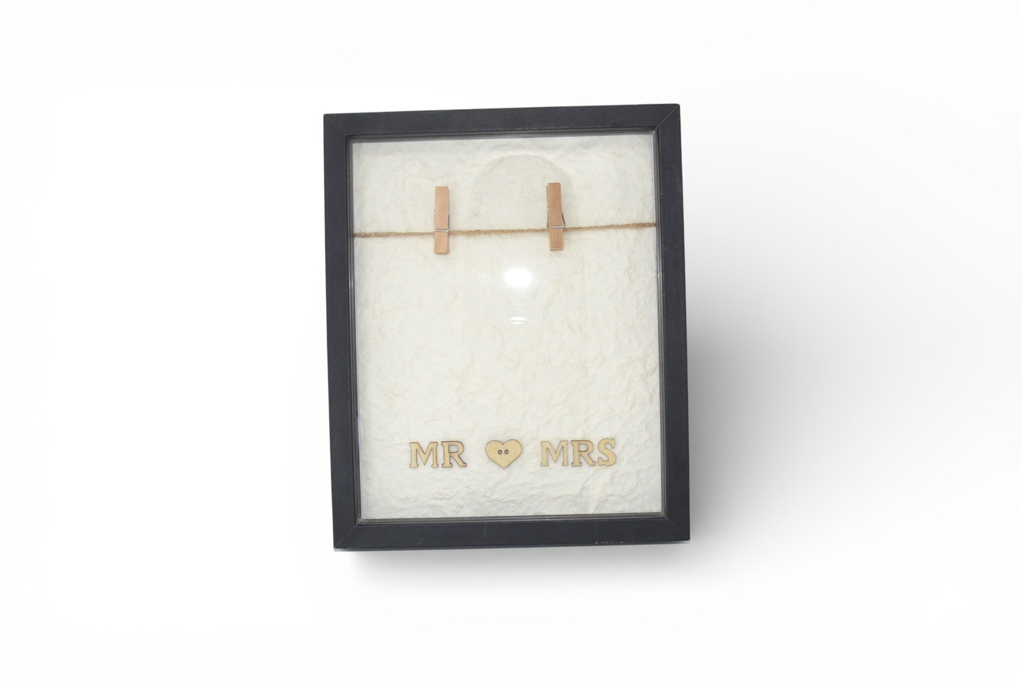 Bilderrahmen Geldgeschenk 22,5x18,5 cm "Mr & Mrs"