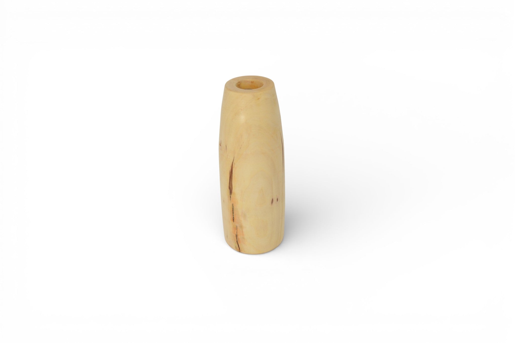 Blumenvase aus Holz 22 cm