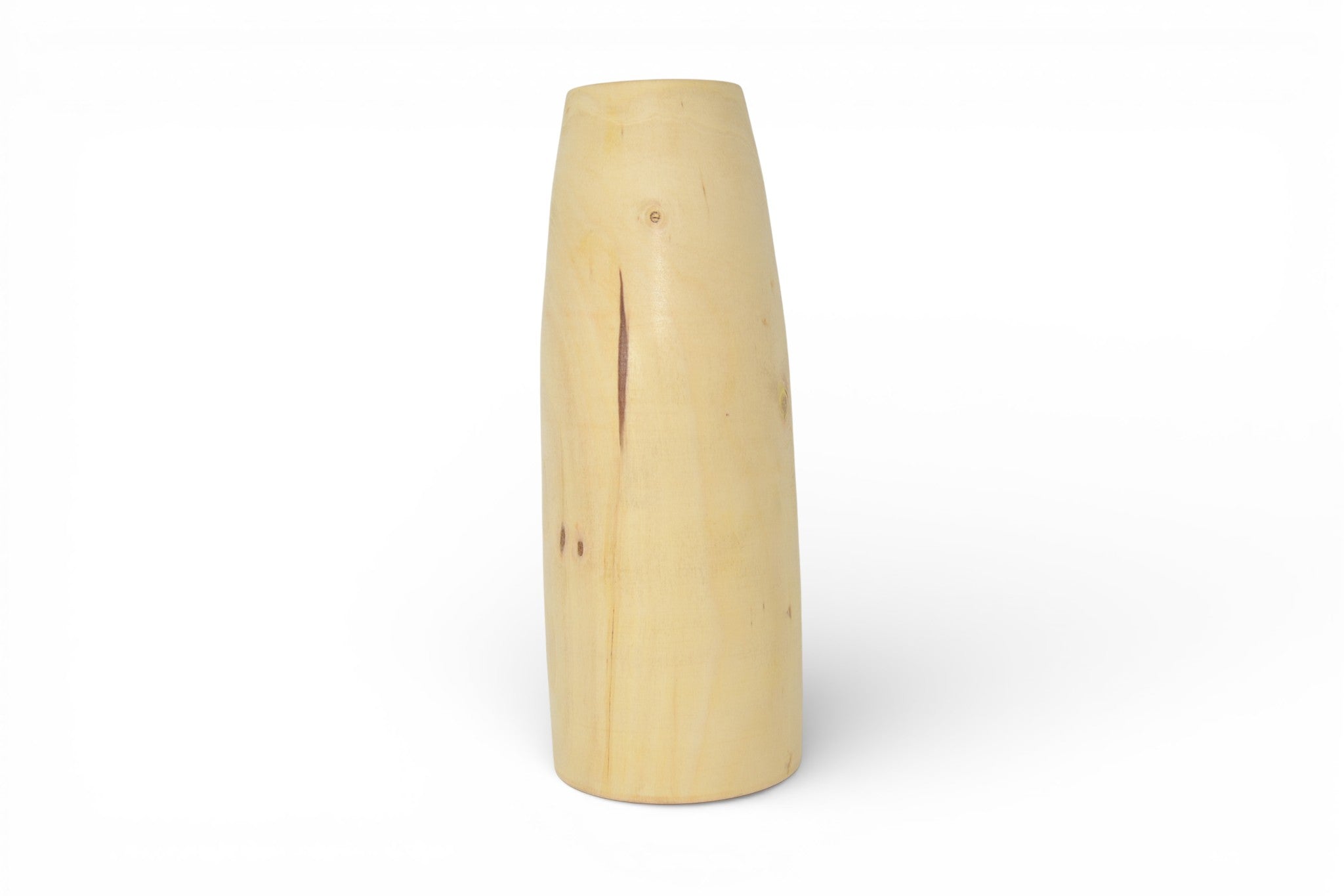 Blumenvase aus Holz 22 cm