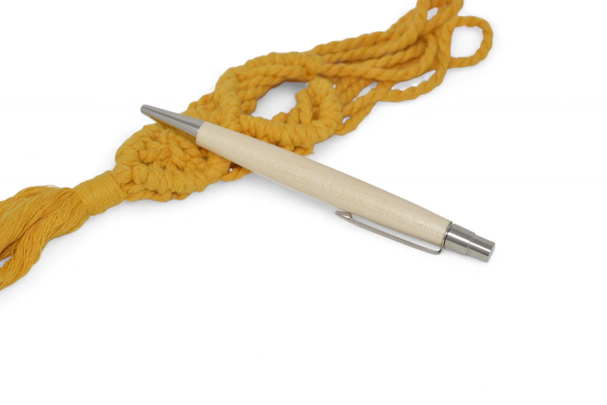 Druckkugelschreiber aus Hainbuche