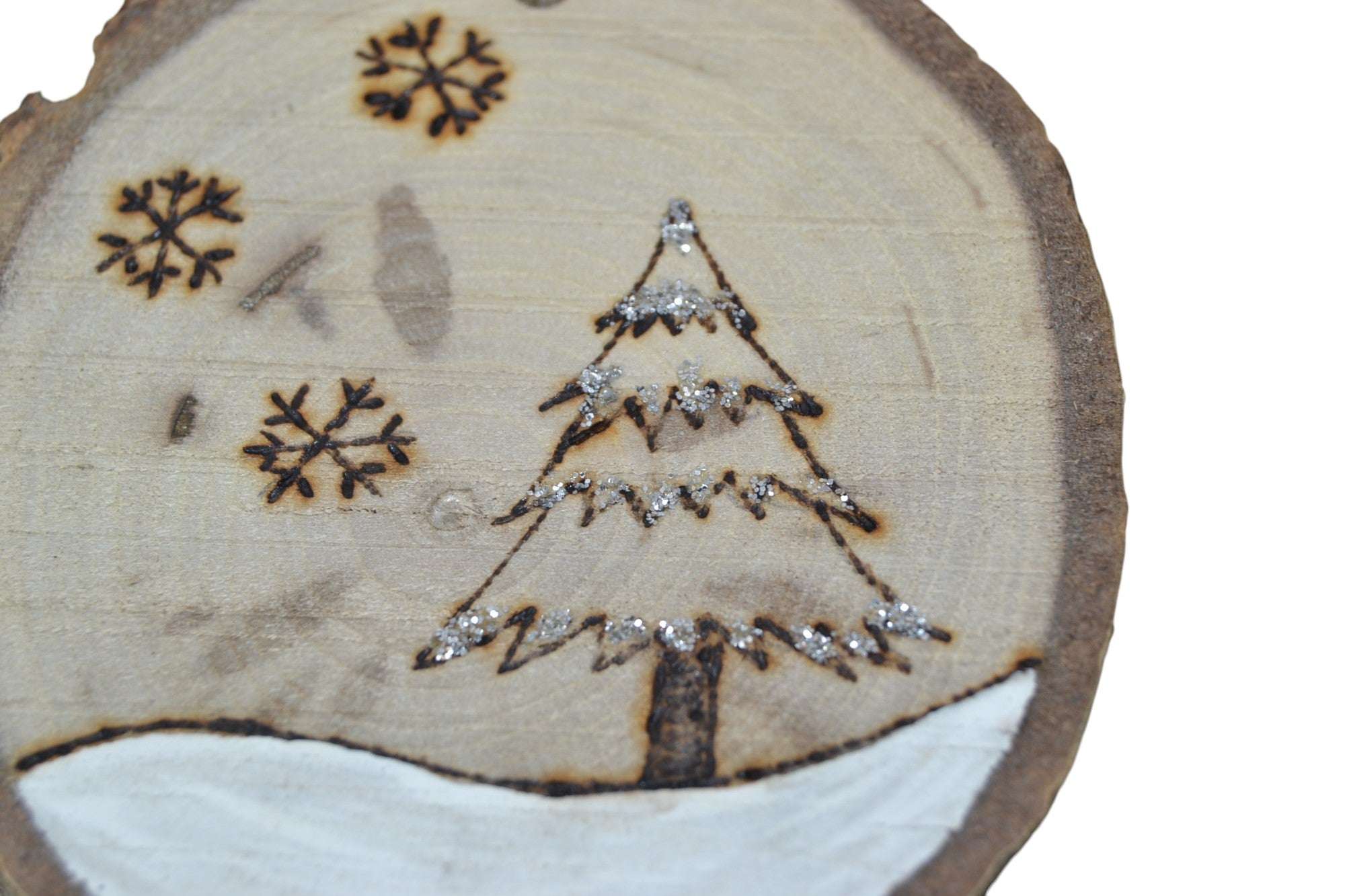 Geschenkanhänger aus Holz