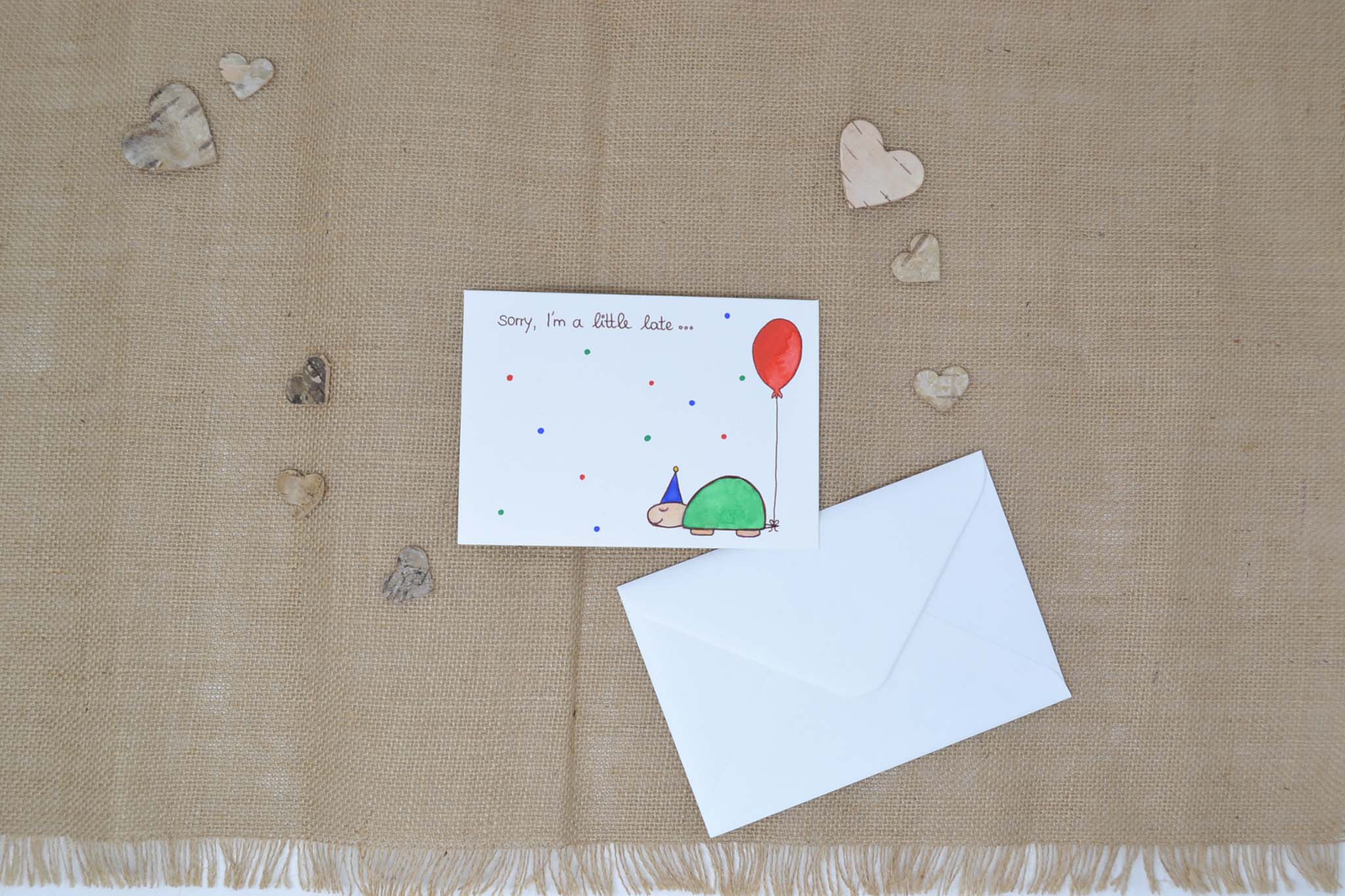 Glückwunschkarte "Schildkröte"