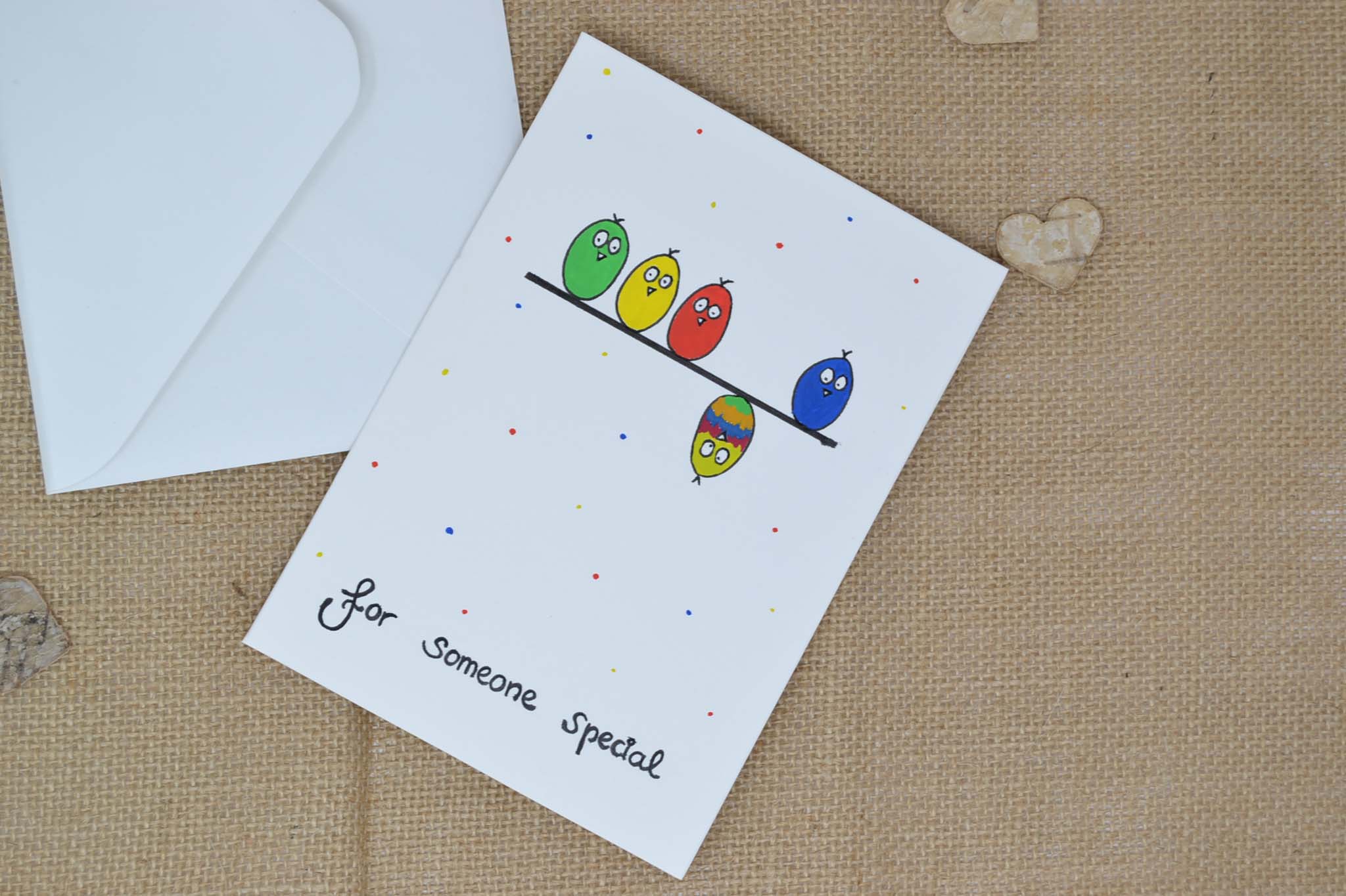 Glückwunschkarte "For someone special"