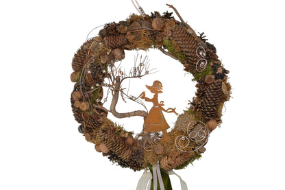 Herbstkranz Mädchen