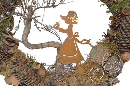 Herbstkranz Mädchen