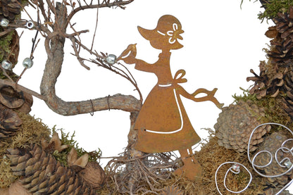 Herbstkranz Mädchen