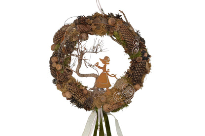 Herbstkranz Mädchen