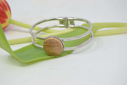 Holz Armreif aus Eschenholz