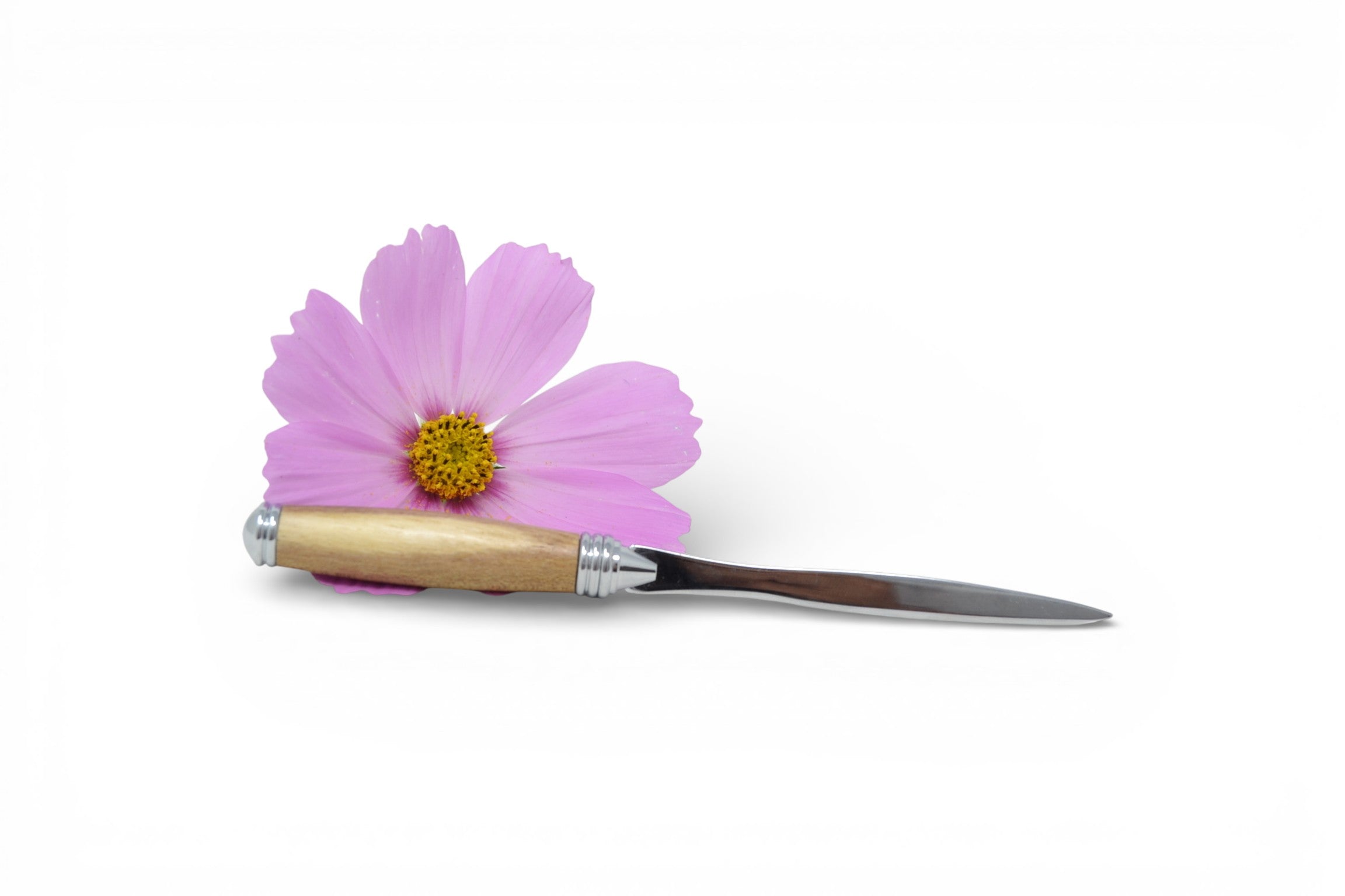 Holz Brieföffner aus Robinie mit Edelstahl Klinge