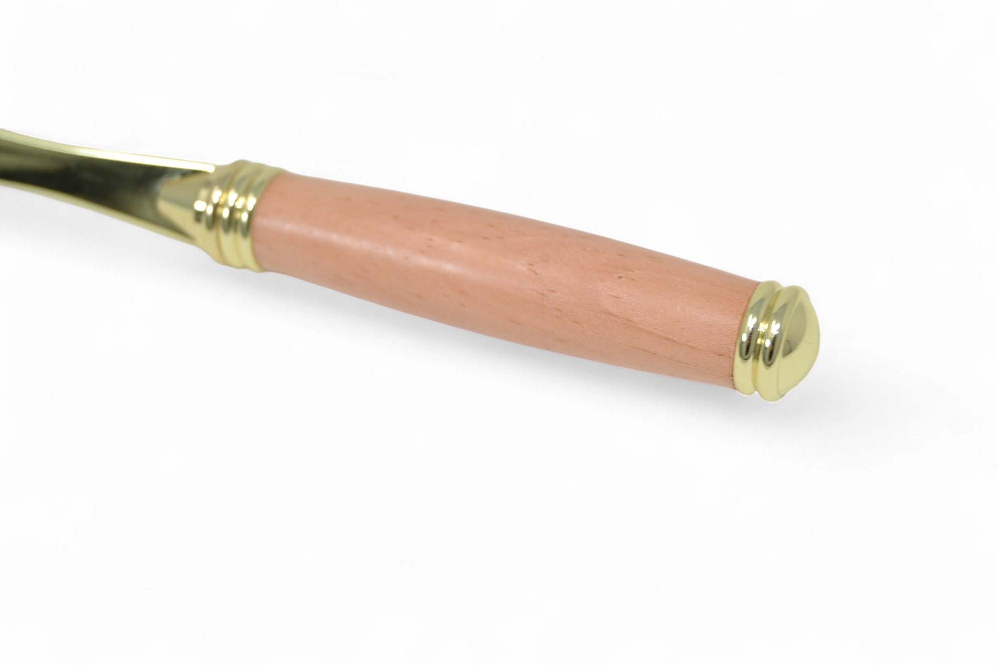 Holz Brieföffner aus Zirbe 24k vergoldet