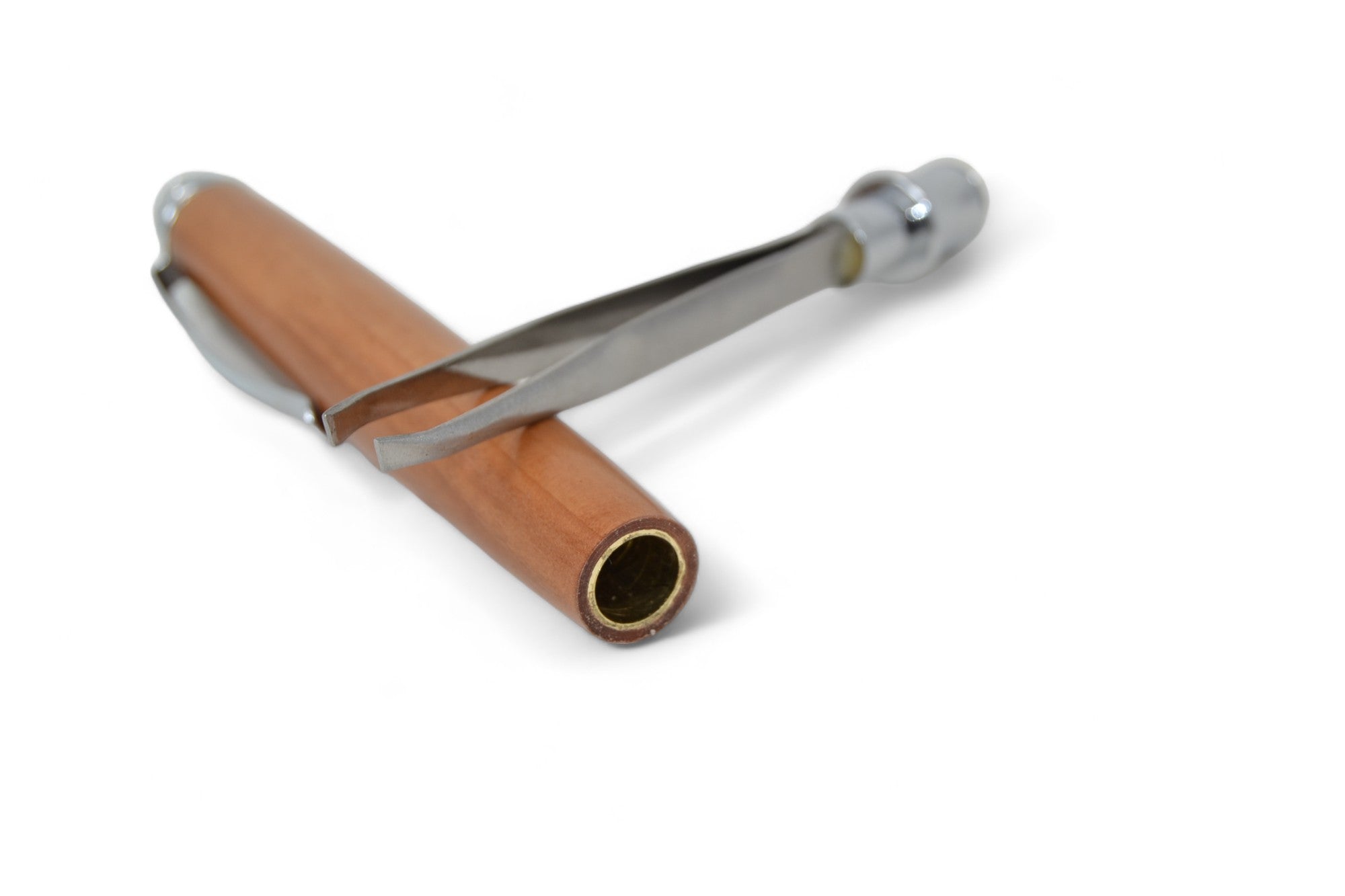 Holz Edelstahl Pinzette aus Apfelholz