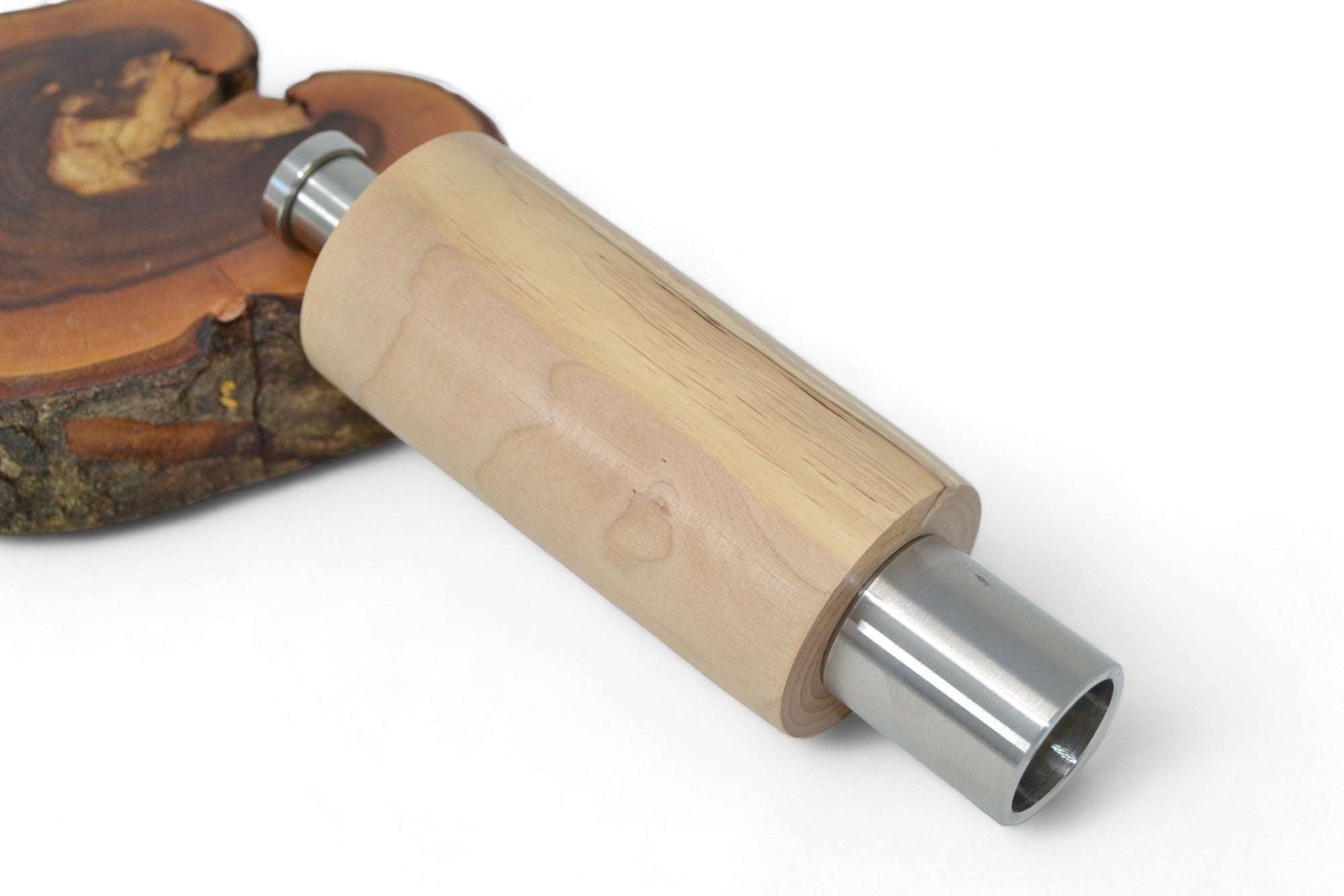 Holz Einhandmühle aus Haselnuss