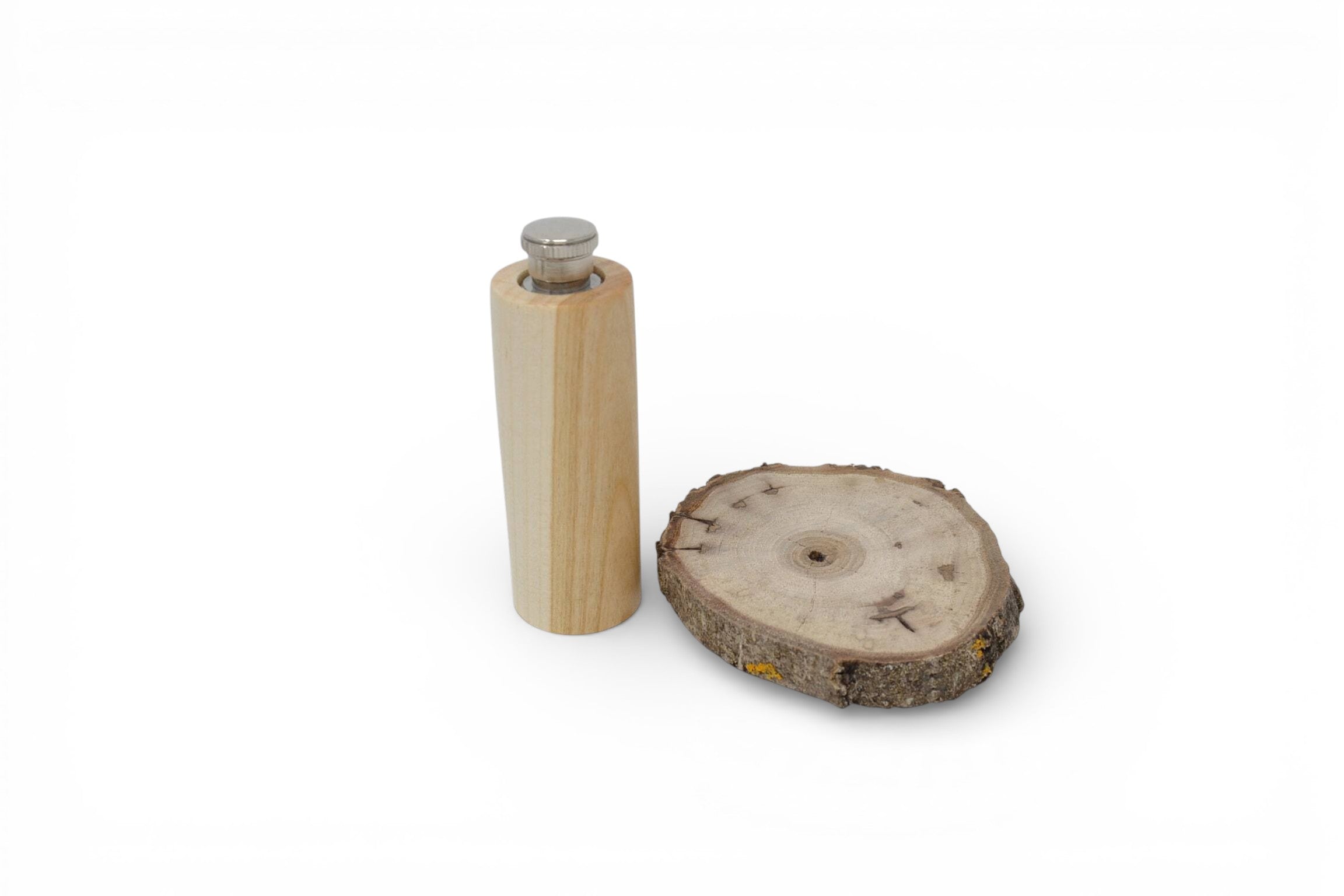 Holz Flachmann aus Kirsche