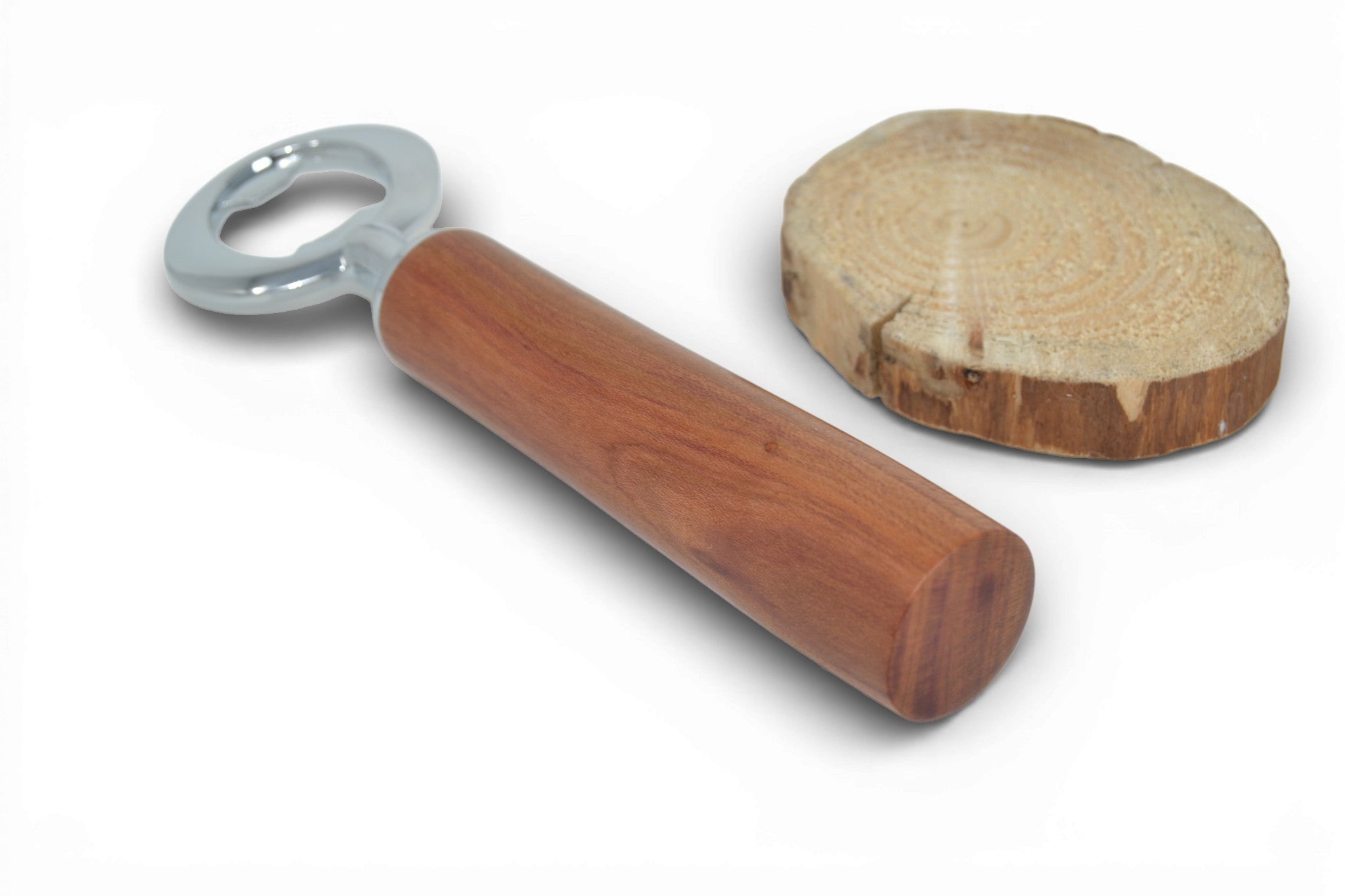 Holz Flaschenöffner aus Zwetschke