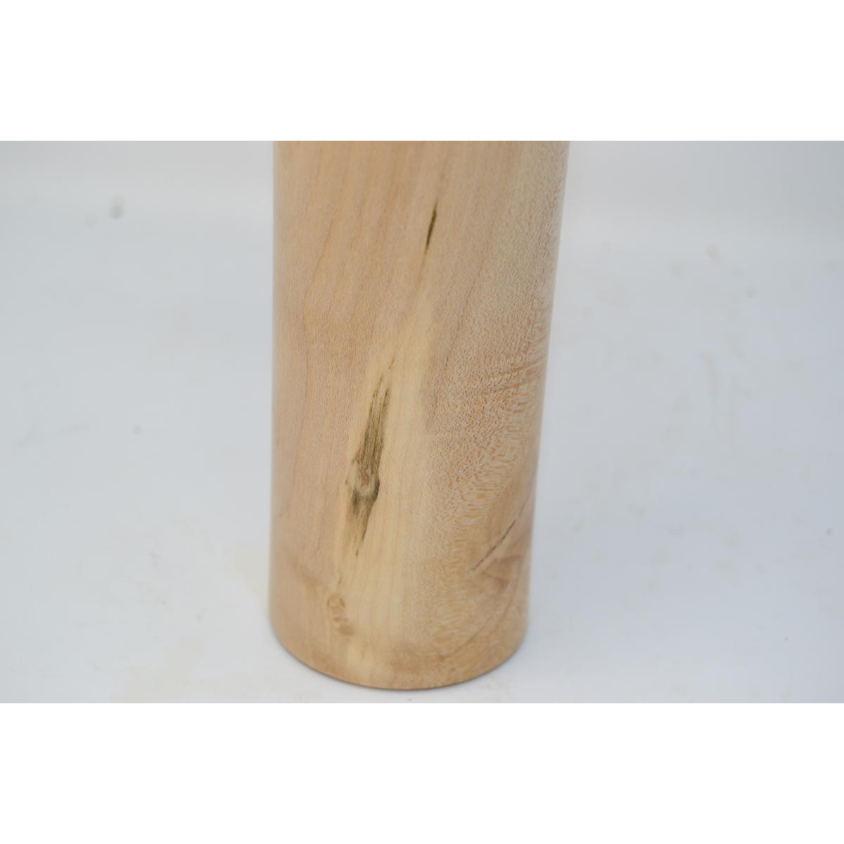 Holz Gewürzmühle mit Kurbel aus Ahornholz