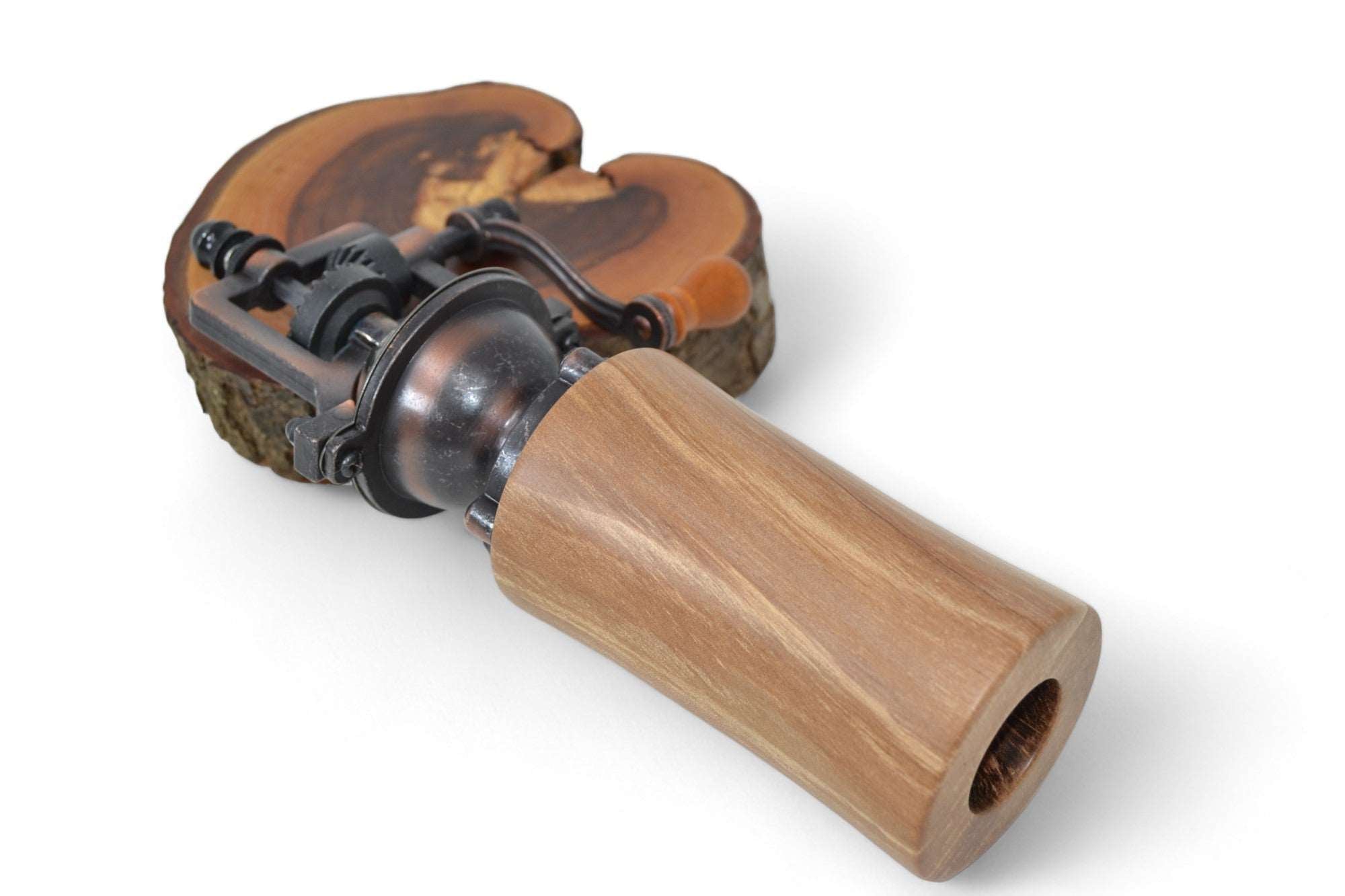 Holz Gewürzmühle aus Birne