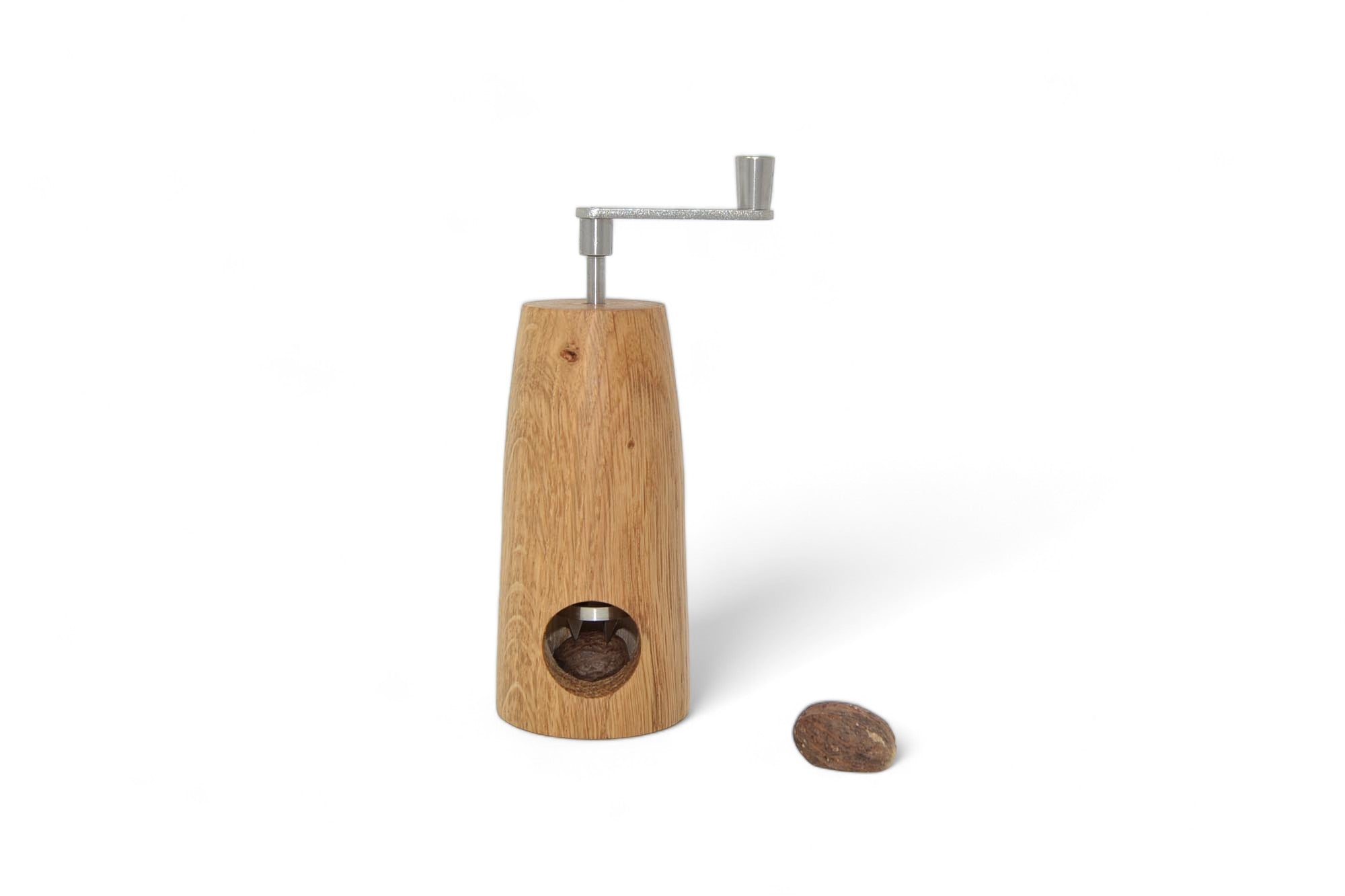 Holz Muskatmühle Eiche