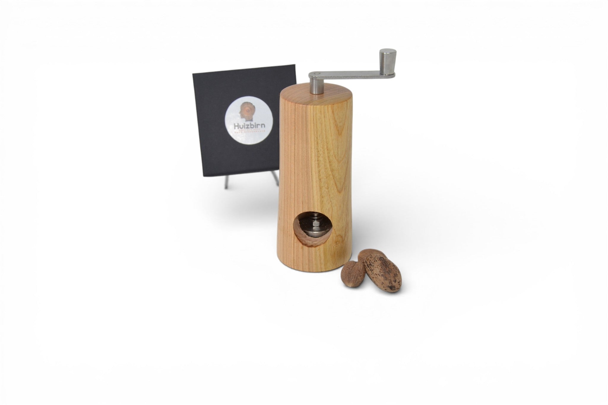 Holz Muskatnuss Mühle aus Kirsche