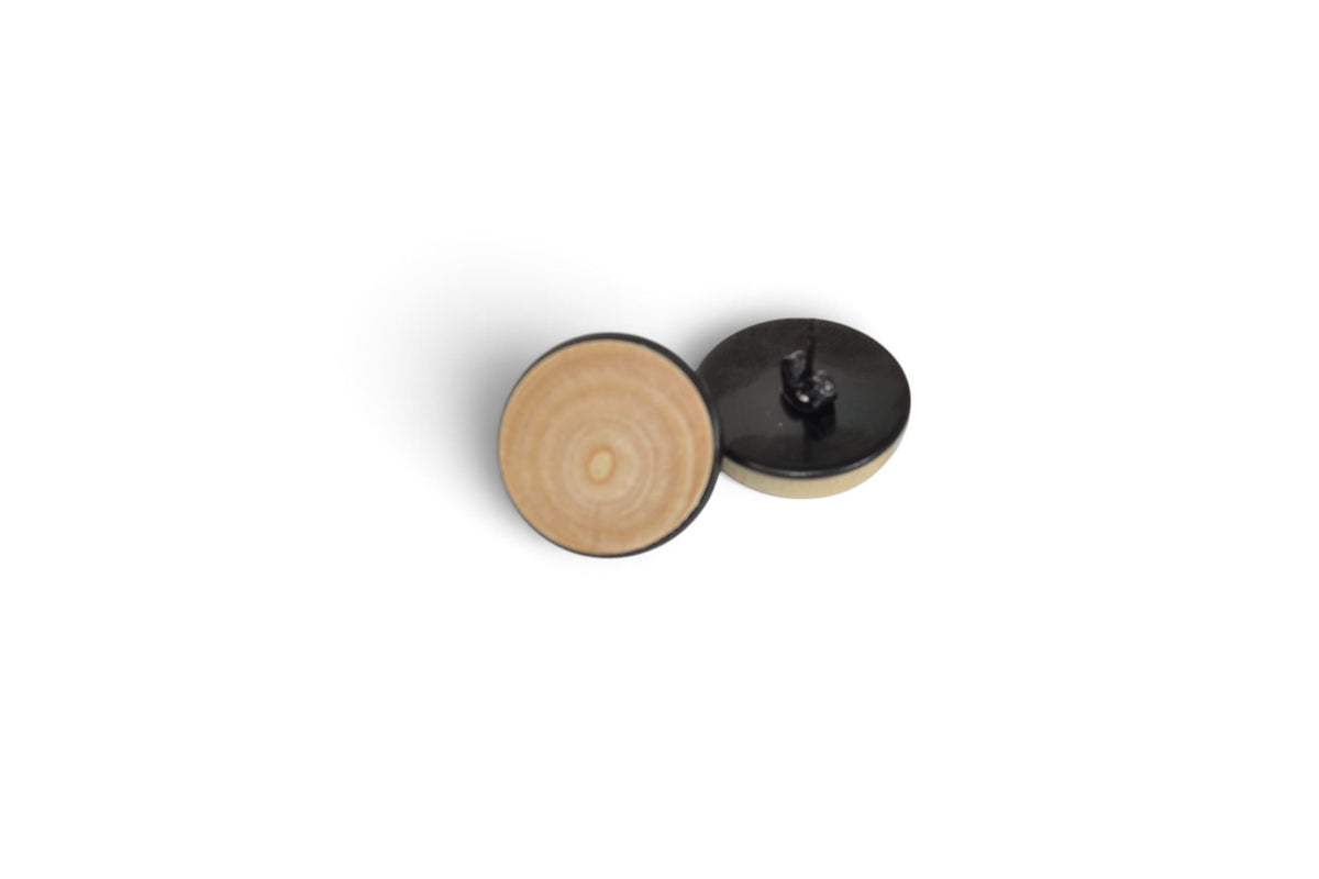 Holz Ohrstecker aus Esche