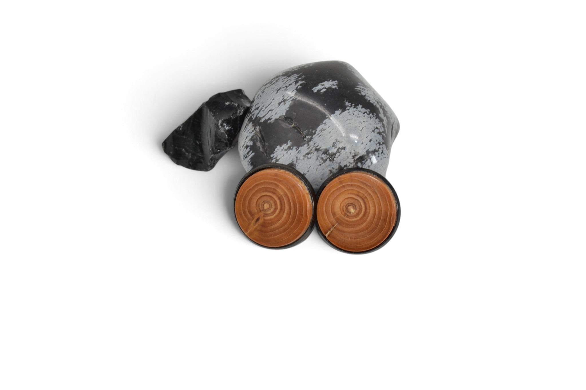 Holz Ohrstecker Fichte