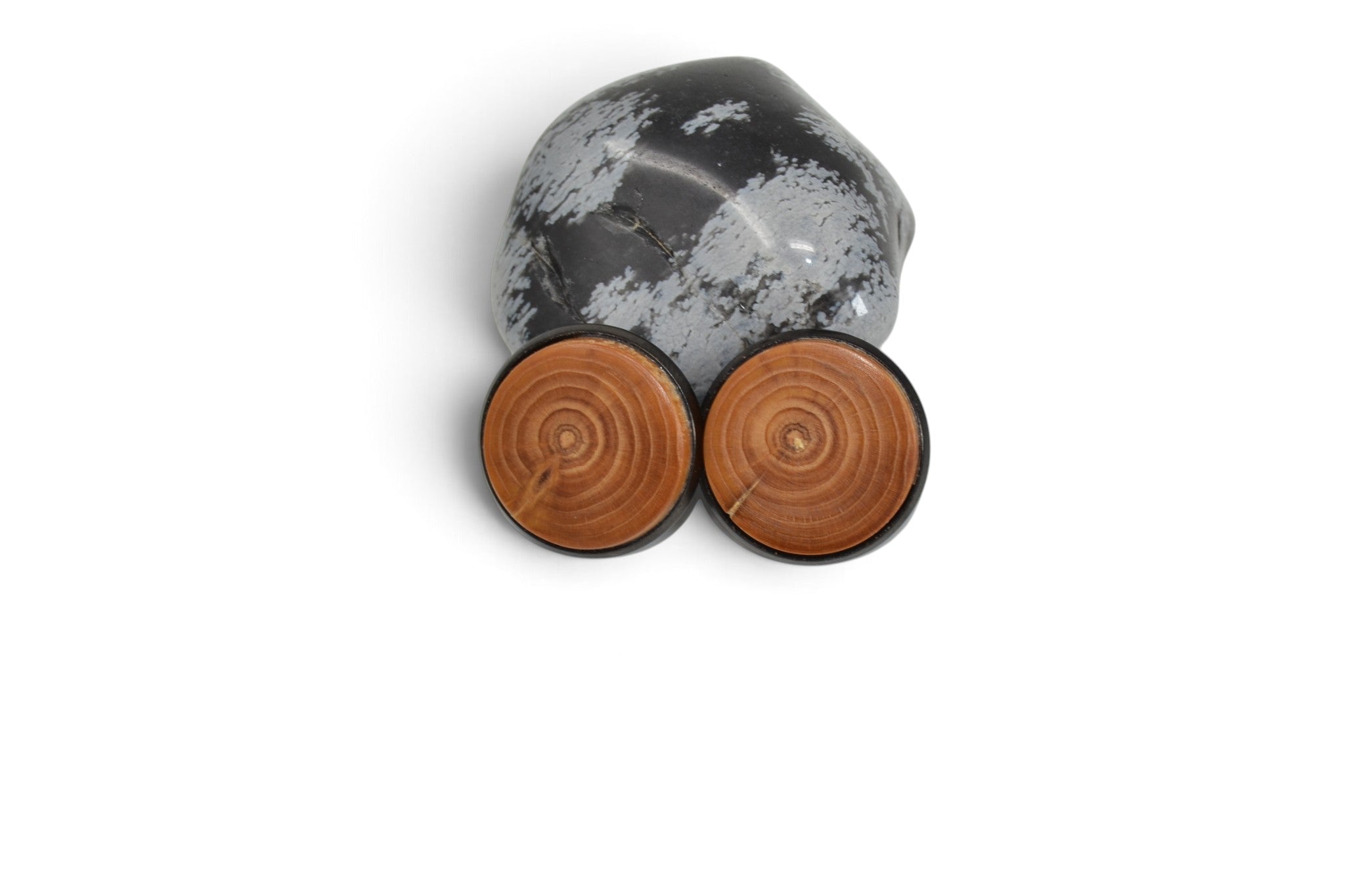 Holz Ohrstecker Fichte