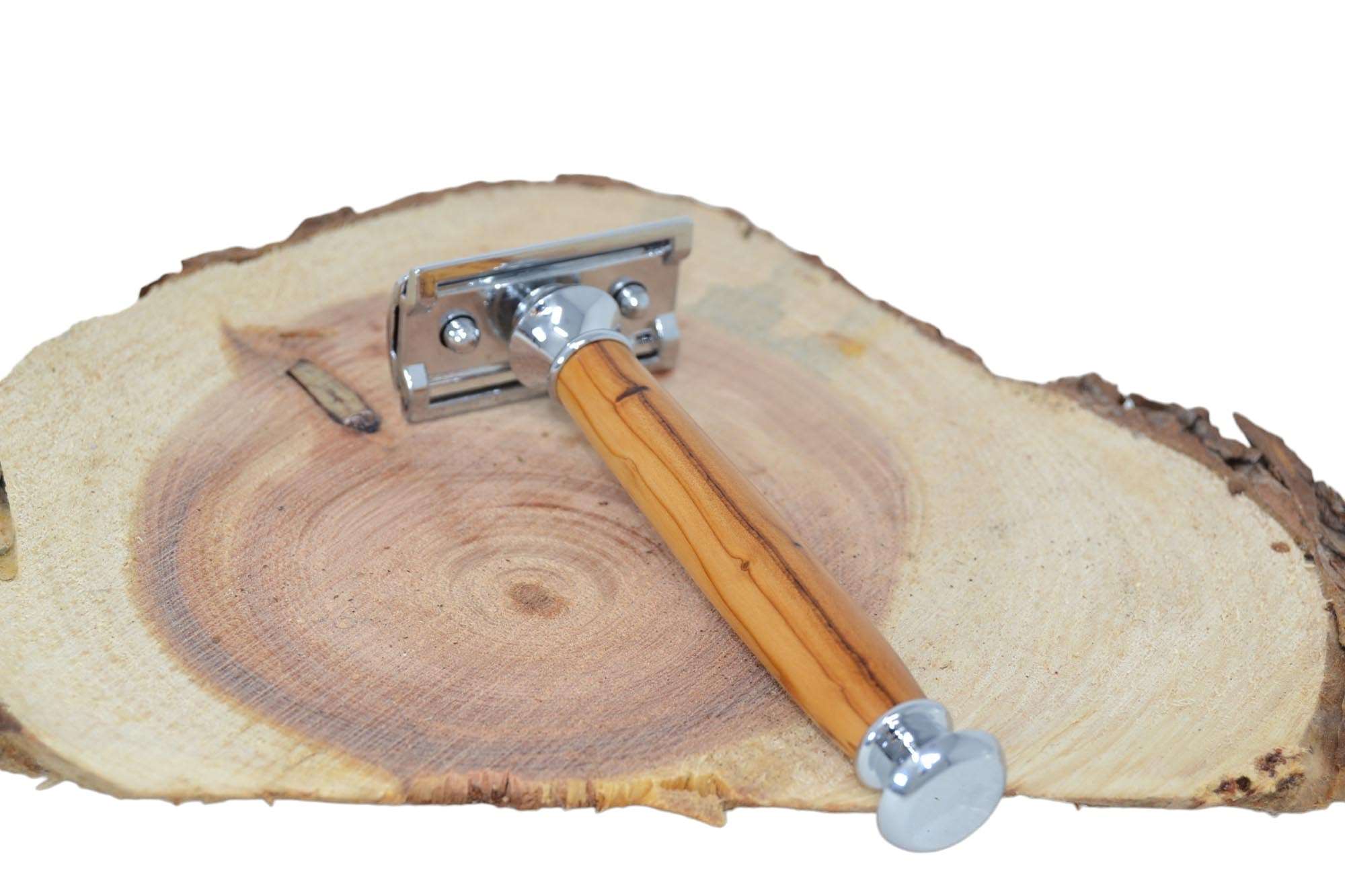 Rasierhobel aus Eibenholz