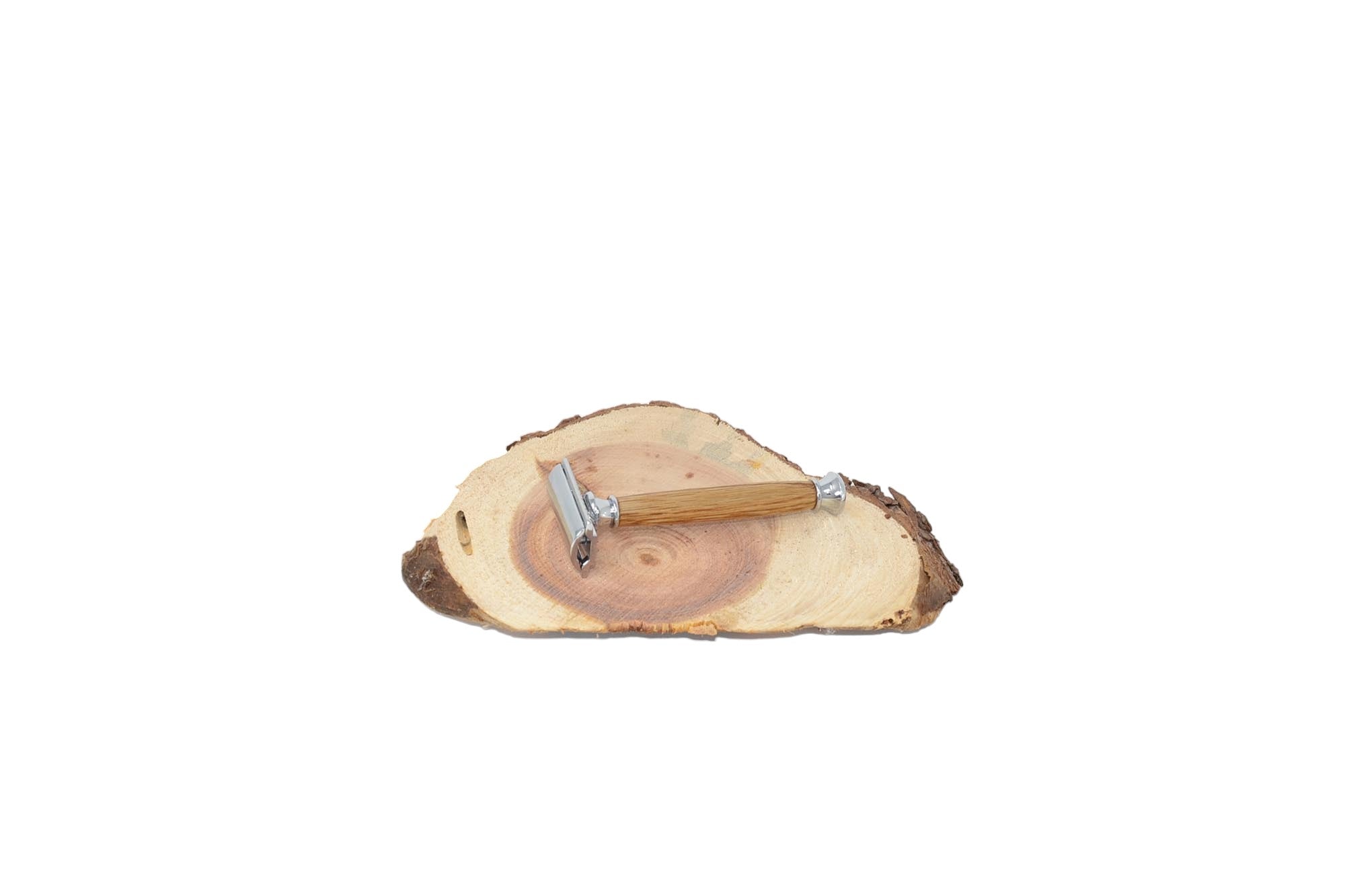 Holz Rasierhobel aus Eichenholz