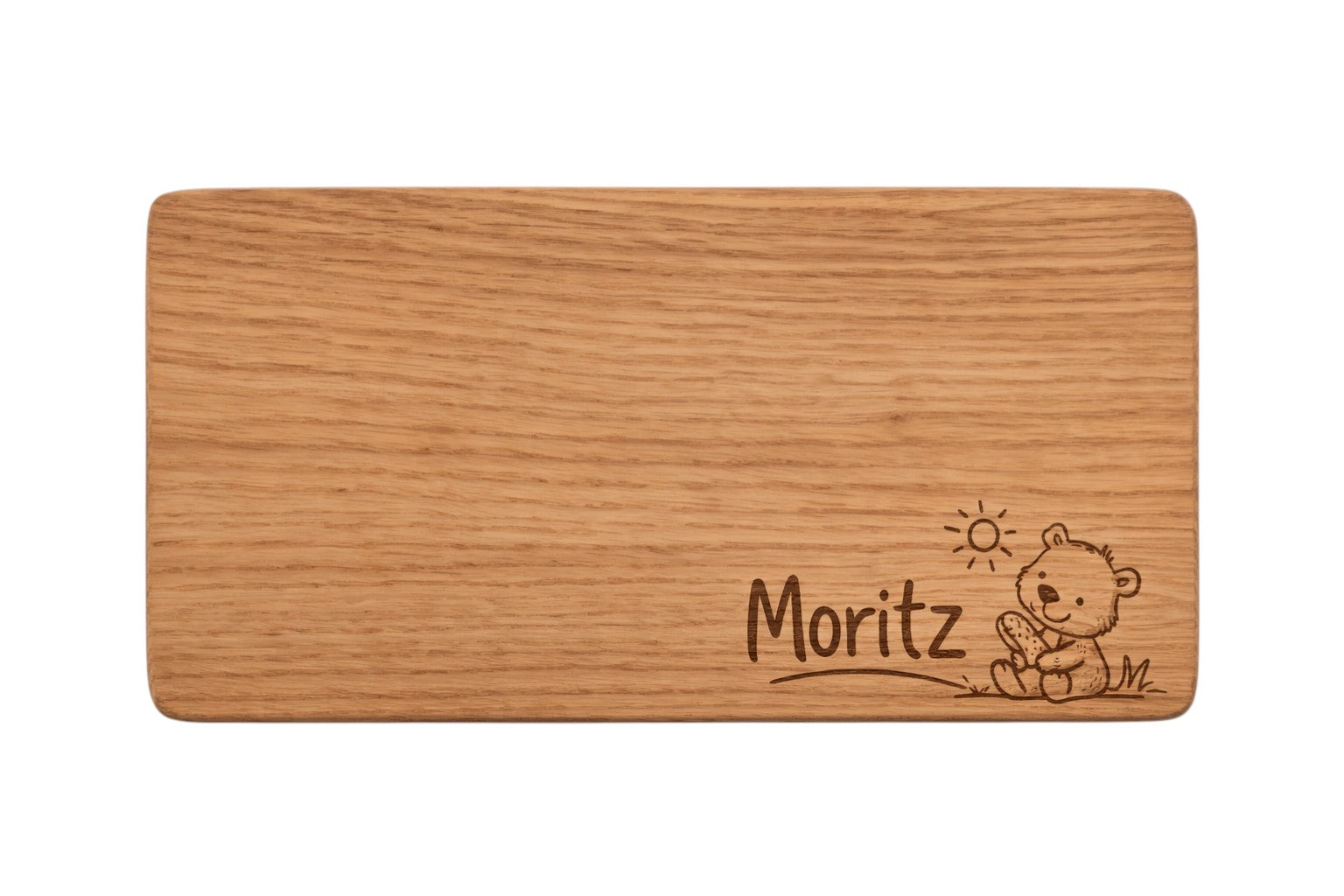Holz Frühstücksbrett aus Eiche