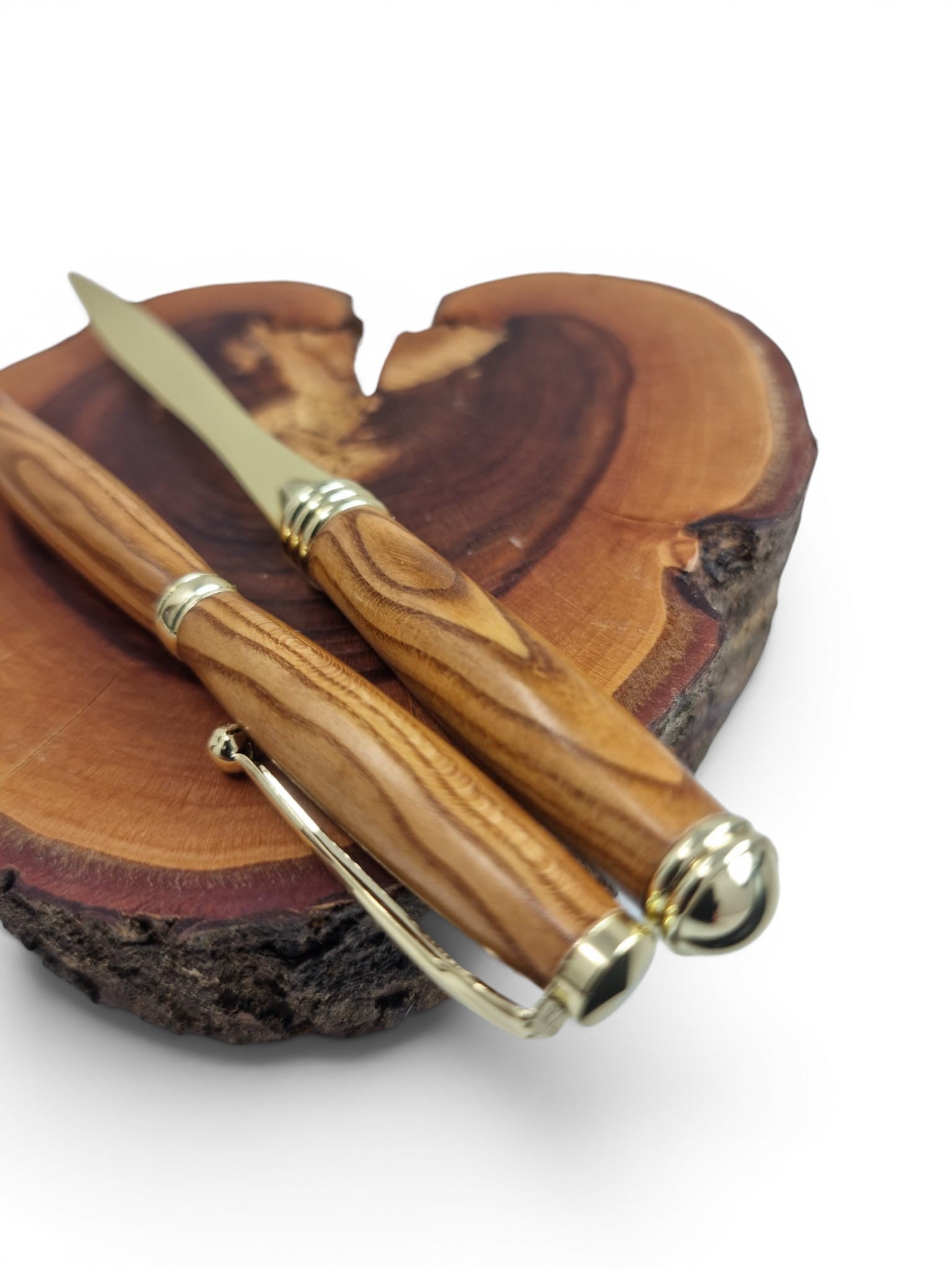 Holz Schreibset Essigbaum