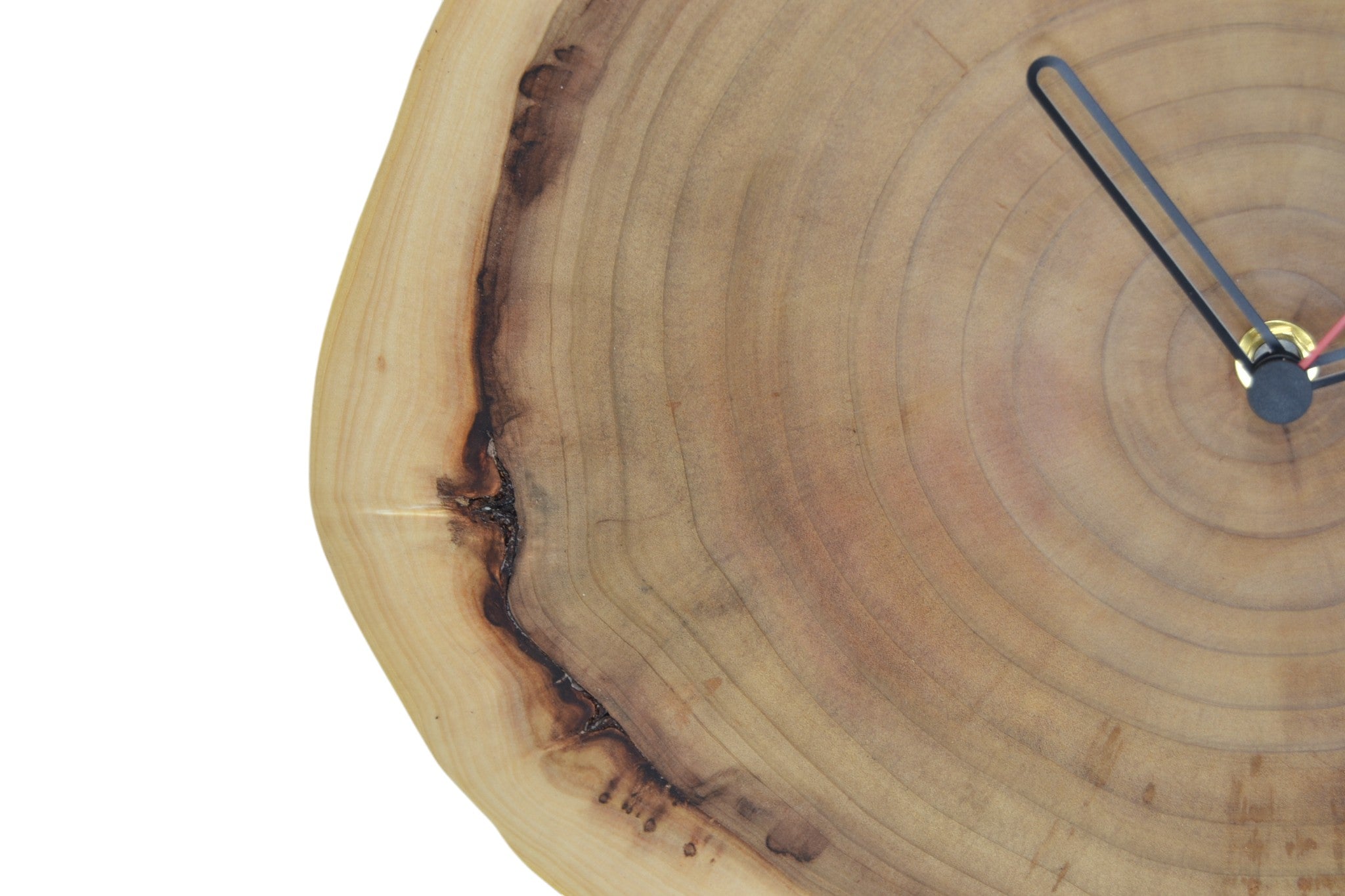 Holz Wanduhr aus Paulownia