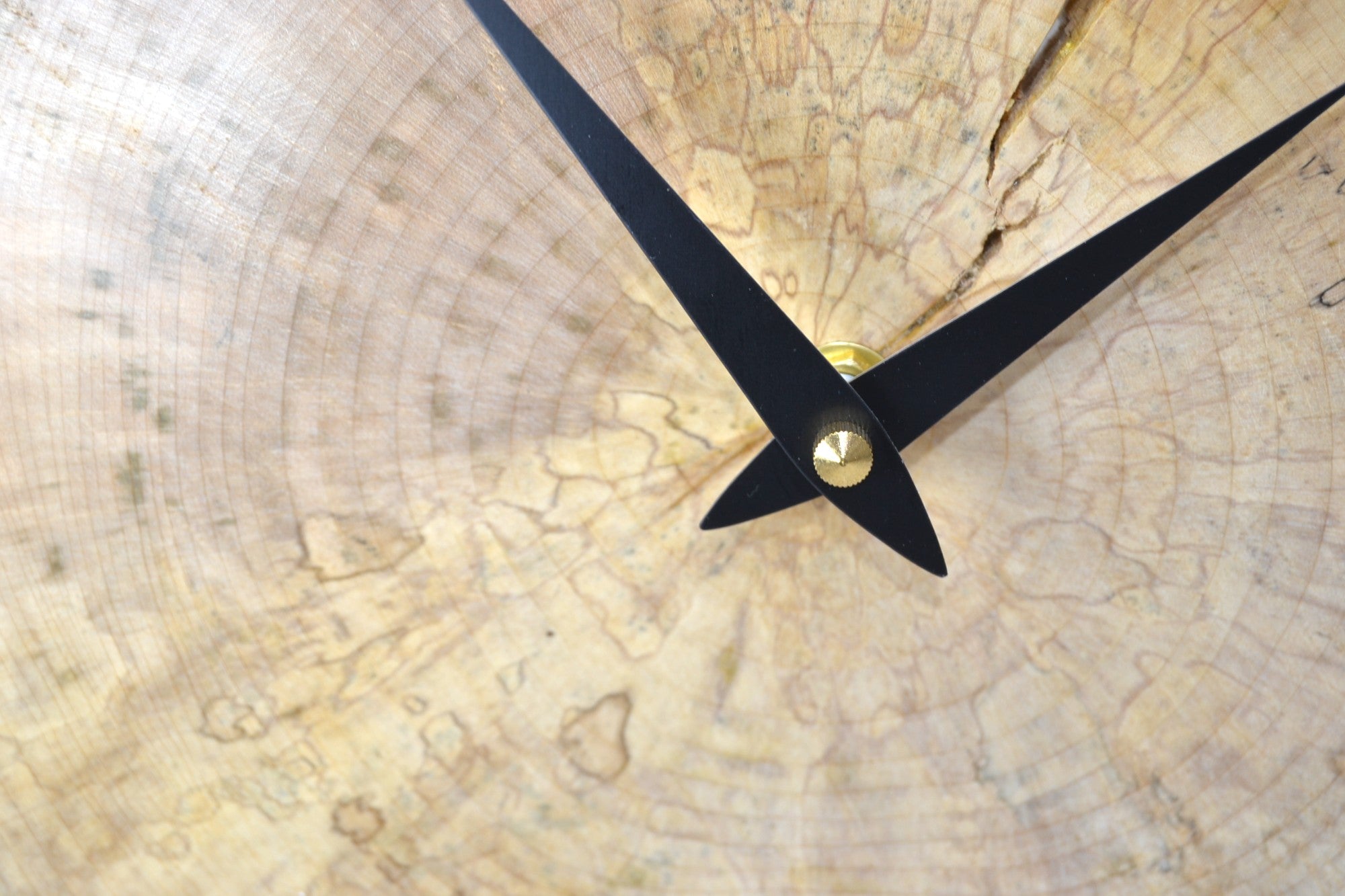 Holz Wanduhr aus Ahorn