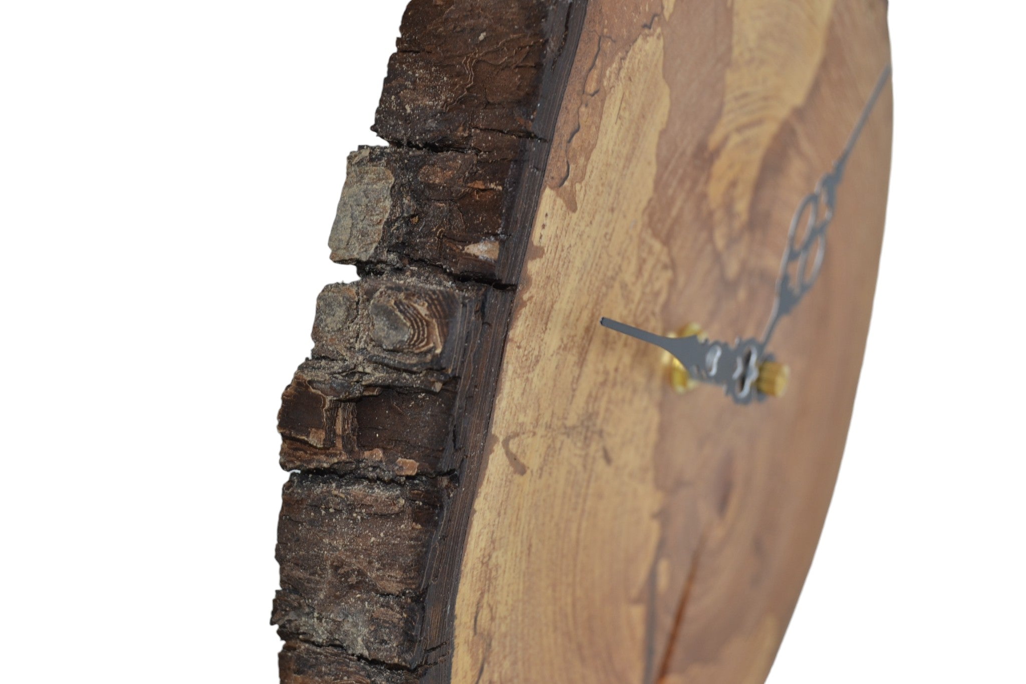 Holz Wanduhr aus Birne