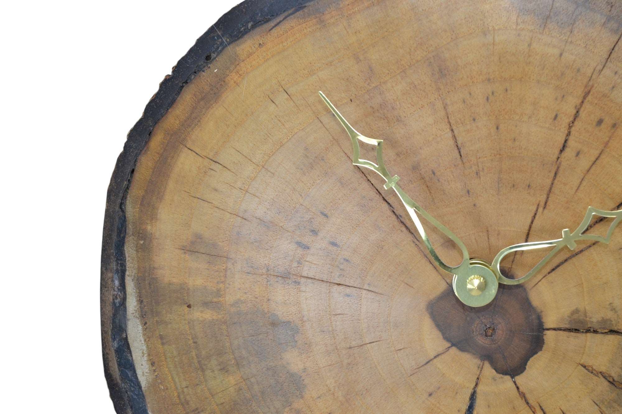 Holz Wanduhr aus Walnussholz