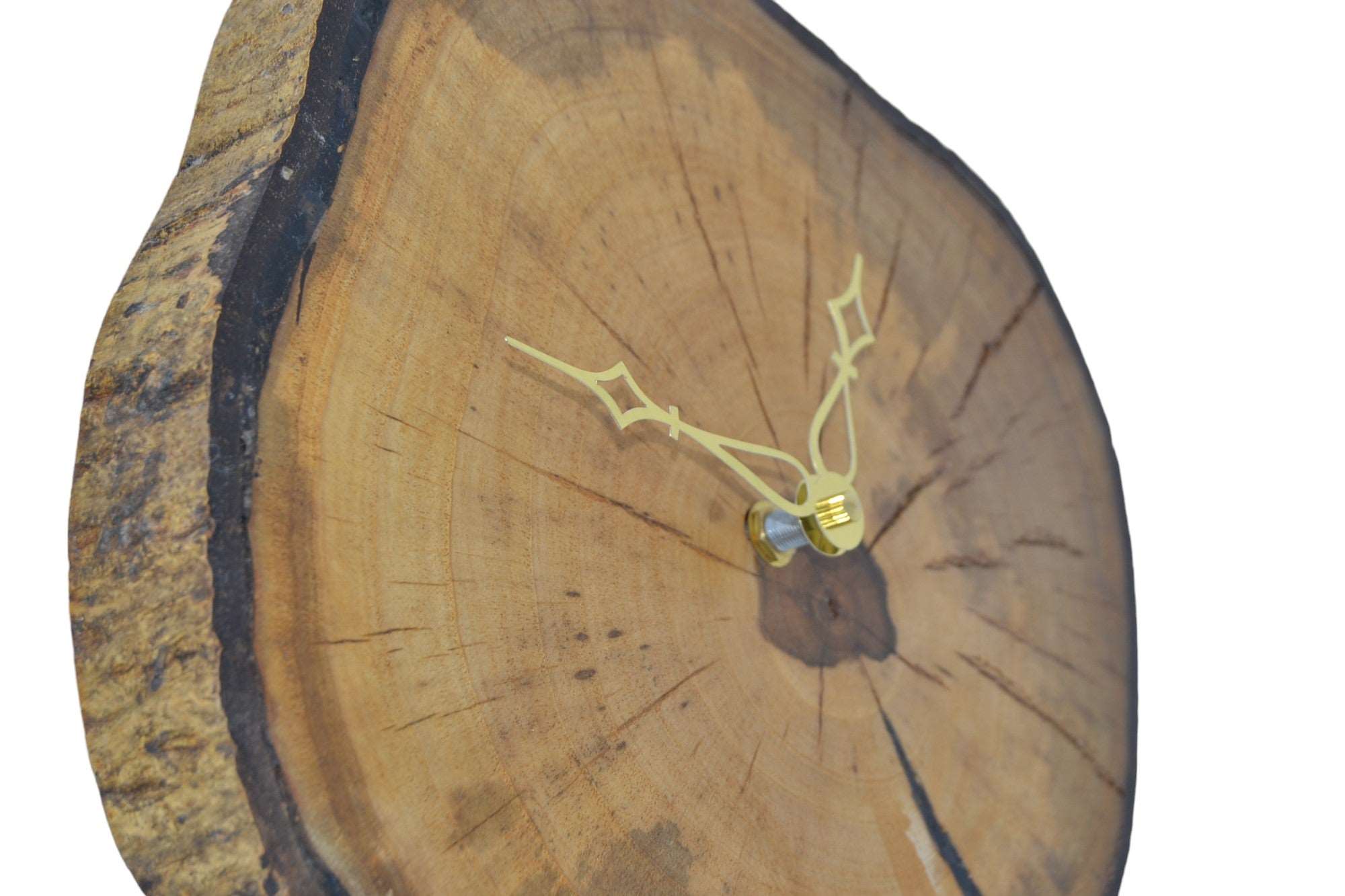 Holz Wanduhr aus Walnussholz
