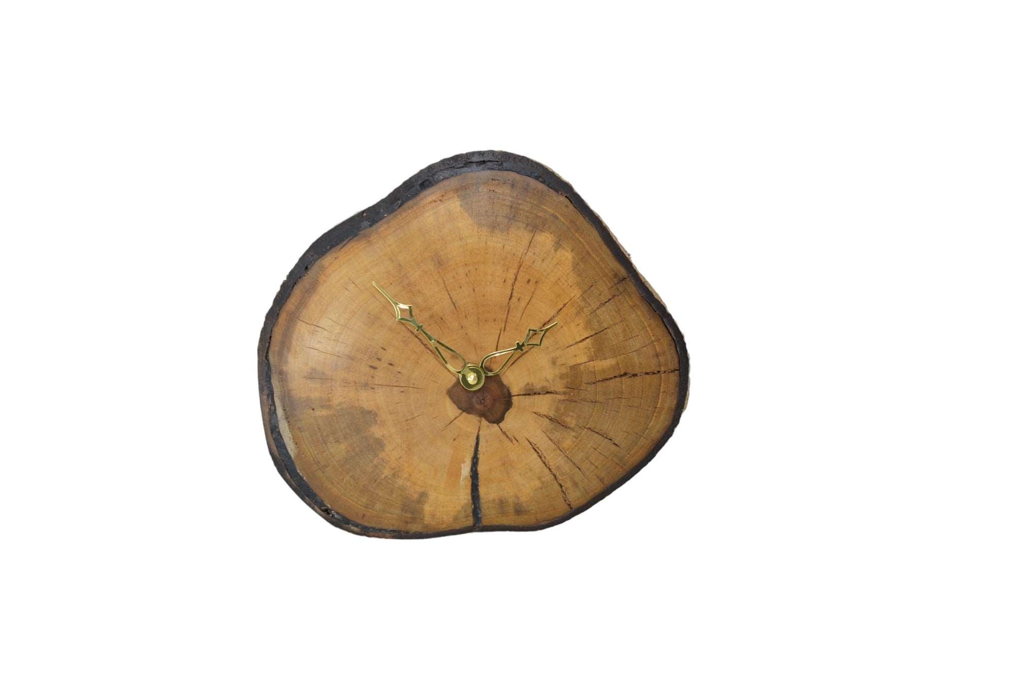 Holz Wanduhr aus Walnussholz