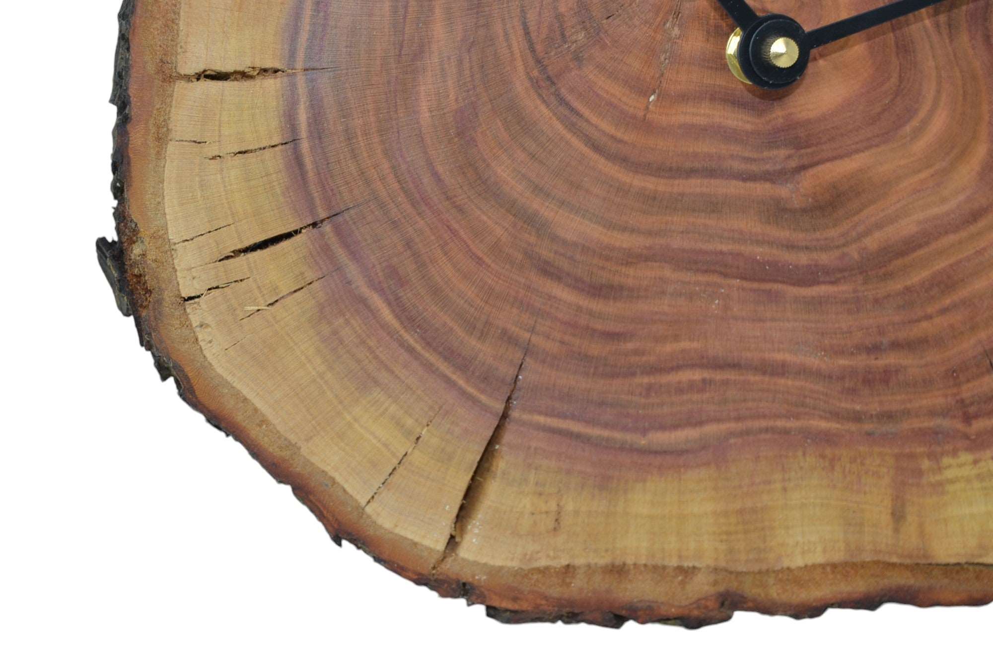 Holz Wanduhr Zwetschke