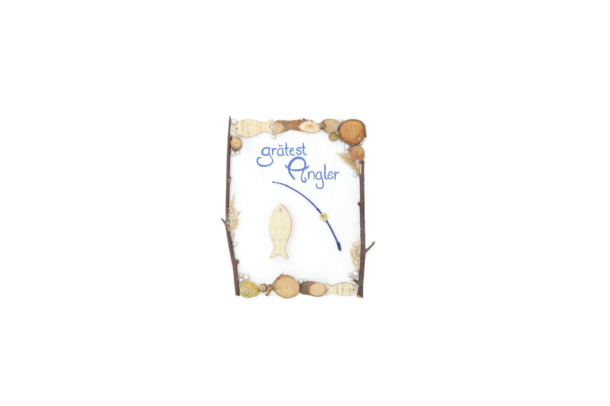 3D Holzbild aus Baumscheiben