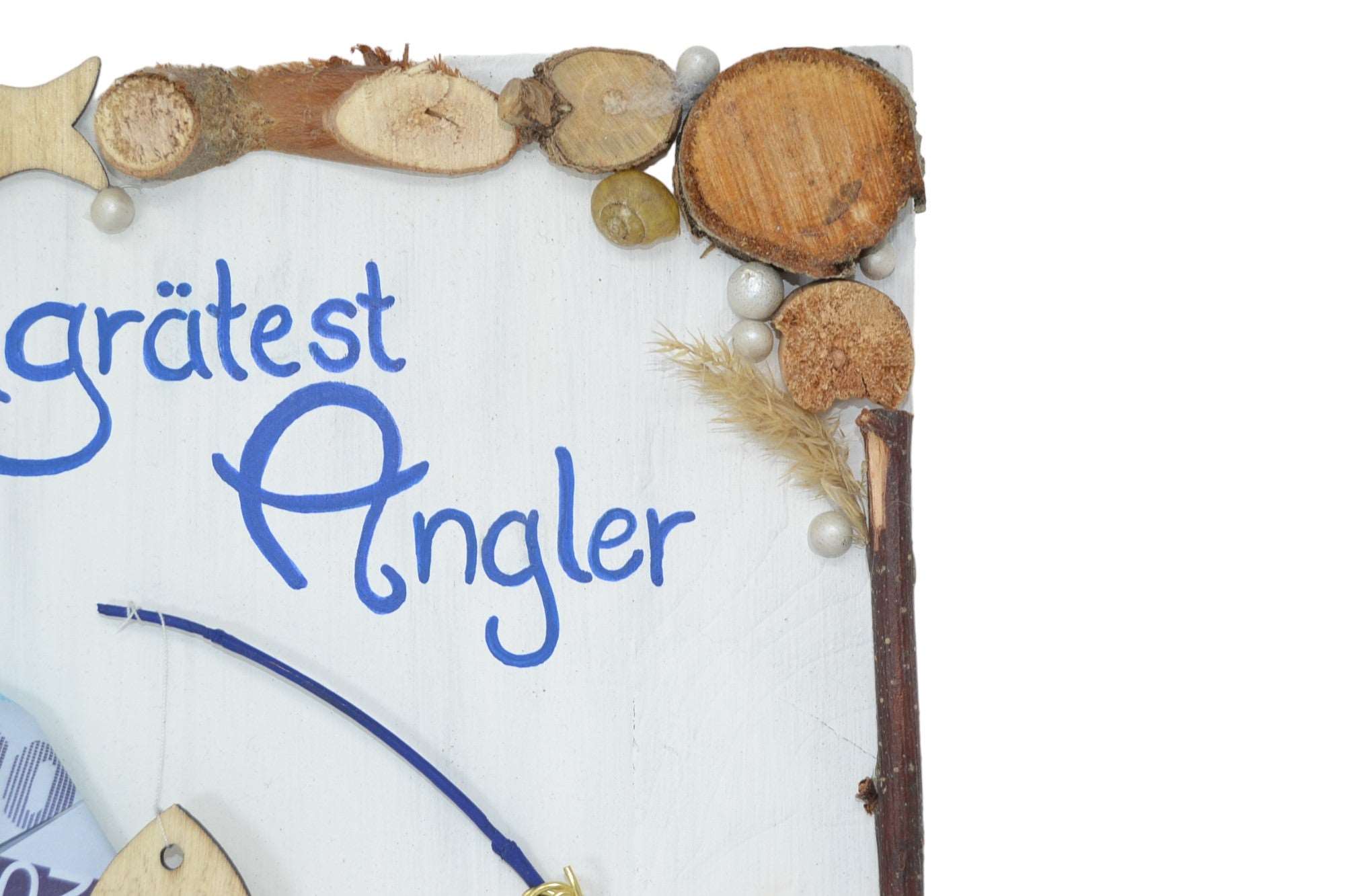 3D Holzbild aus Baumscheiben