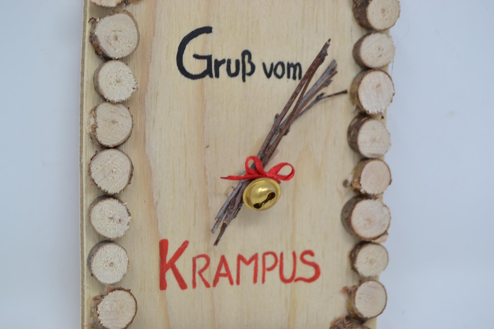 Holzbild "Krampus"