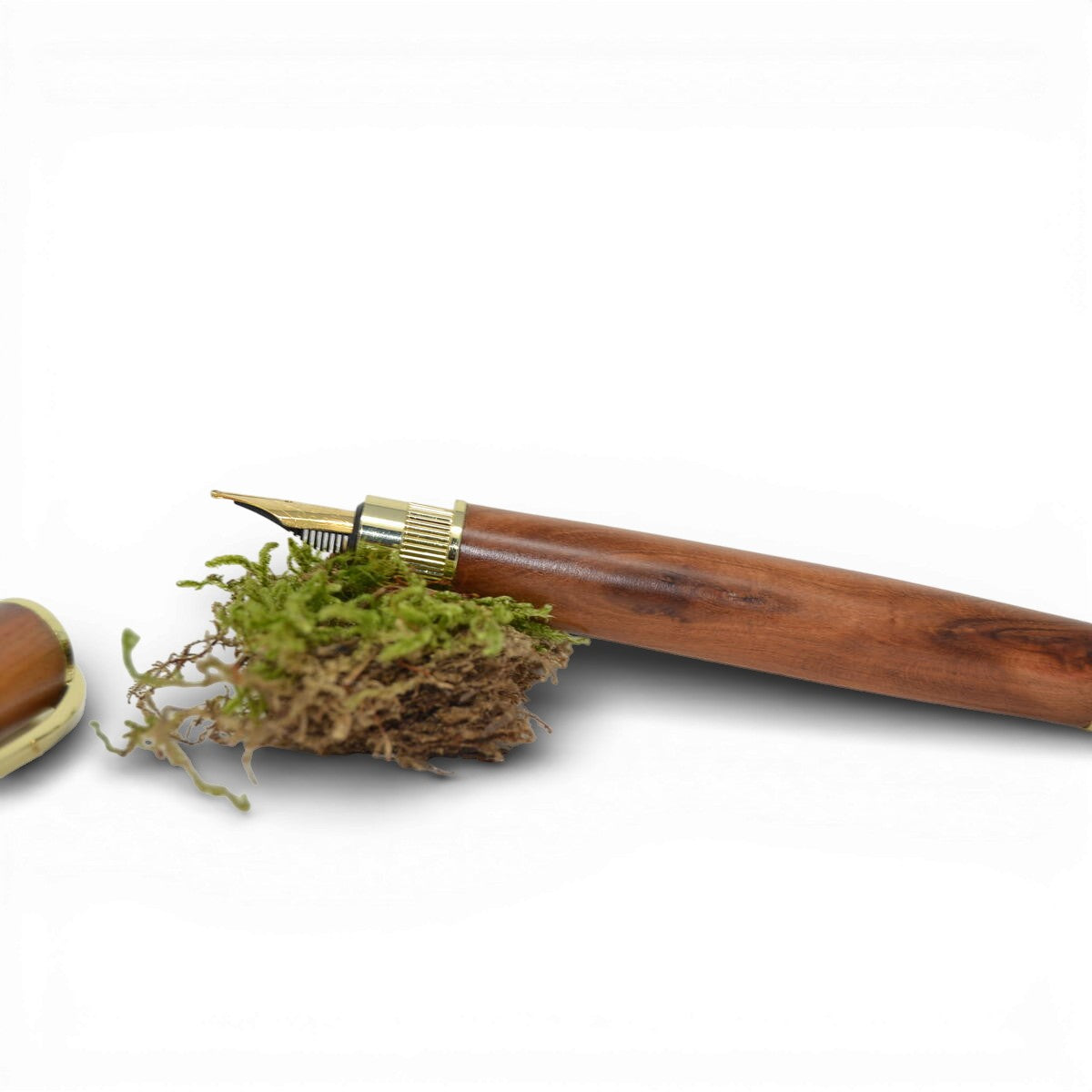 Holz Füllfeder Zwetschke