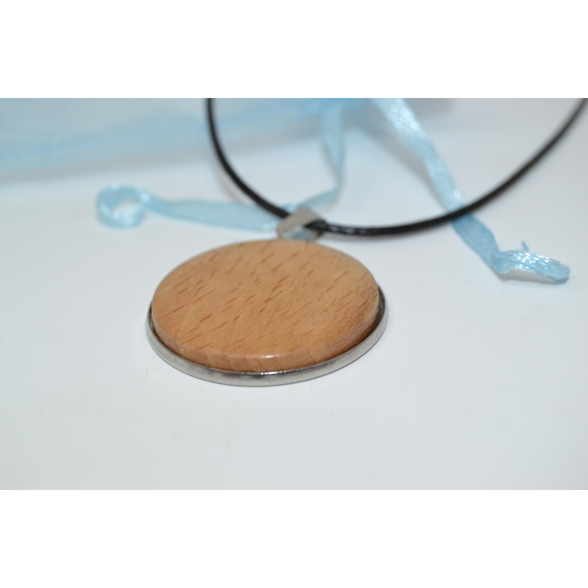 Holz Halskette aus Buchenholz