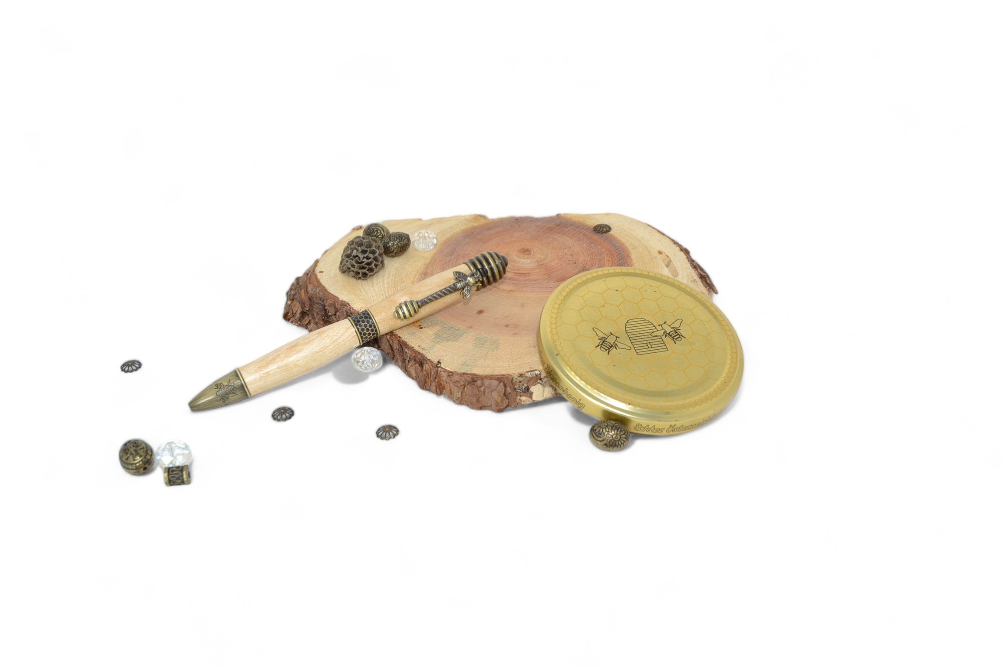 Holzkugelschreiber aus Birke