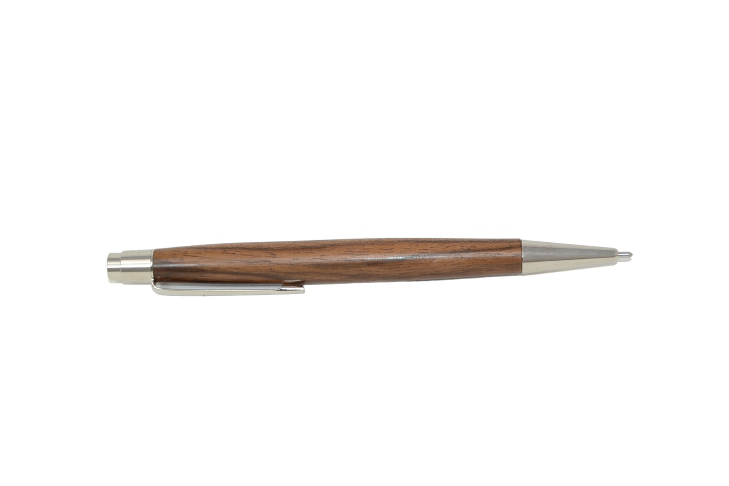Holzkugelschreiber mit Klickmechanismus aus Nuss